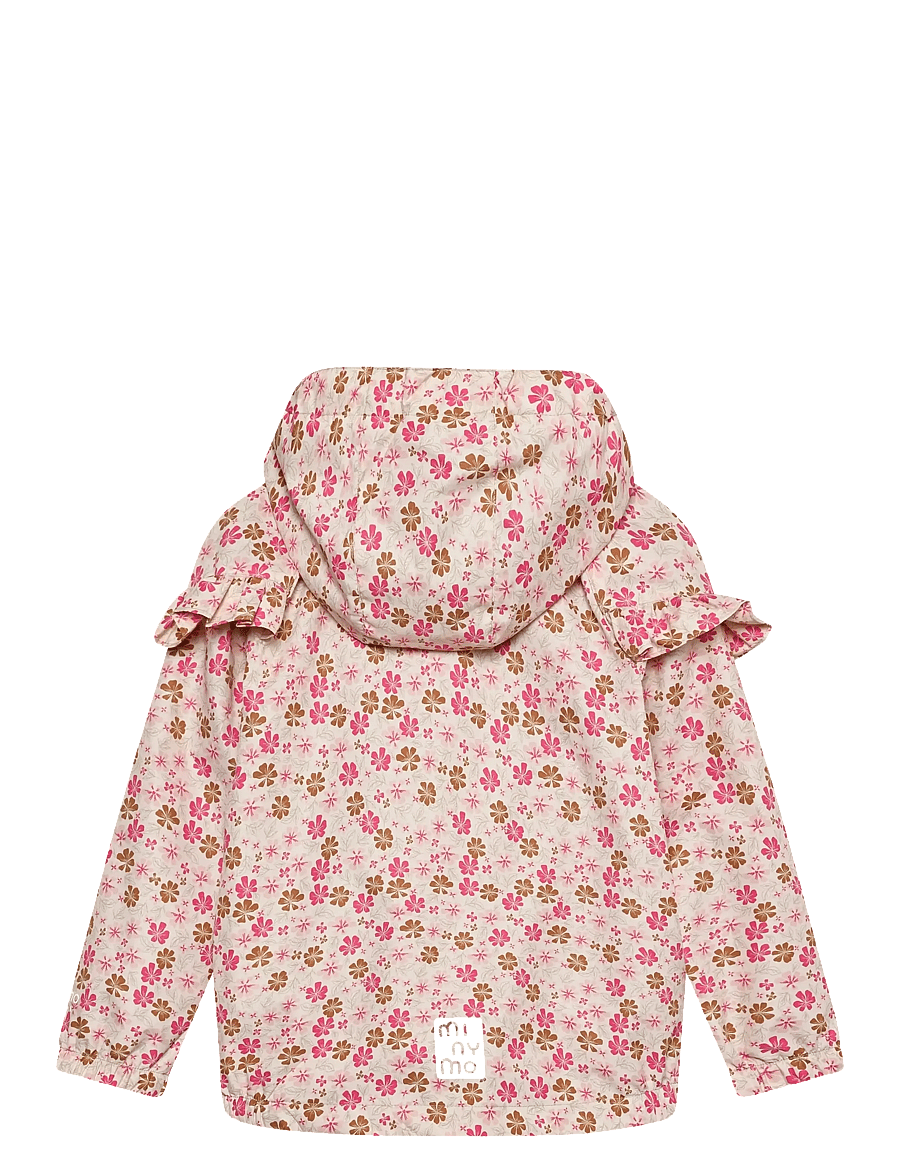 Minymo - Jacket - AOP - lette jakker - white swan - 1
