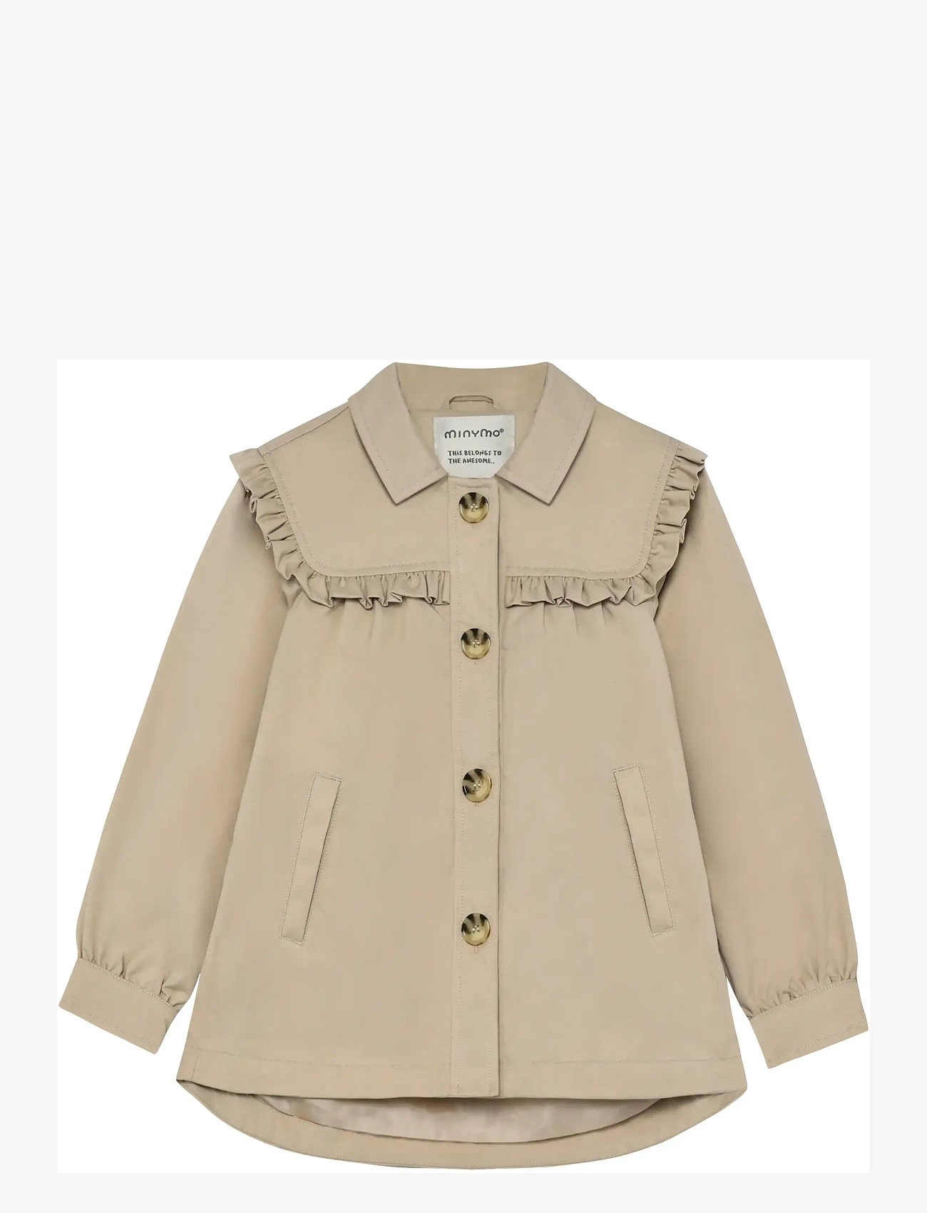 Minymo - Trench Coat - Õhukesed joped - doeskin - 1