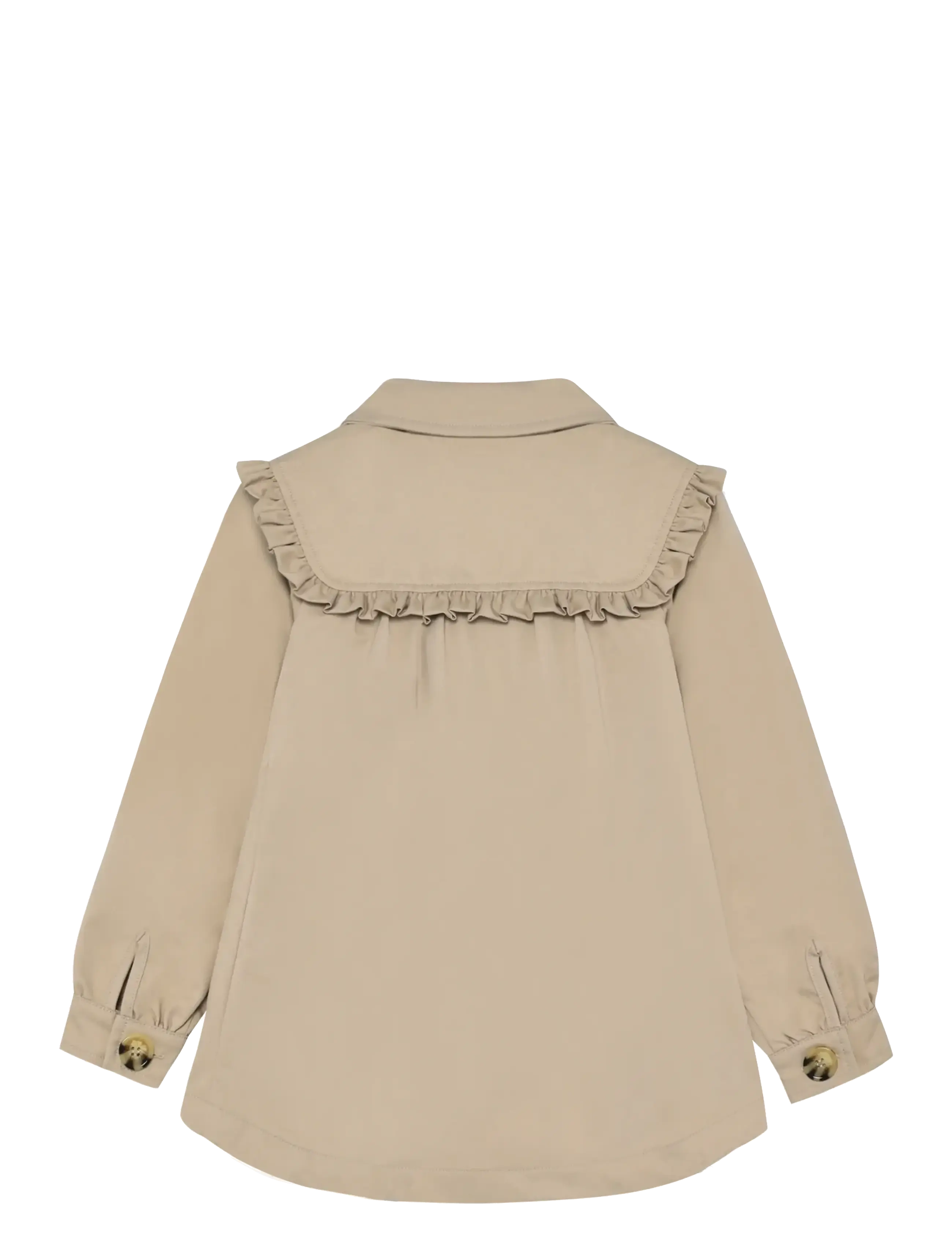 Minymo - Trench Coat - gode sommertilbud - doeskin - 2