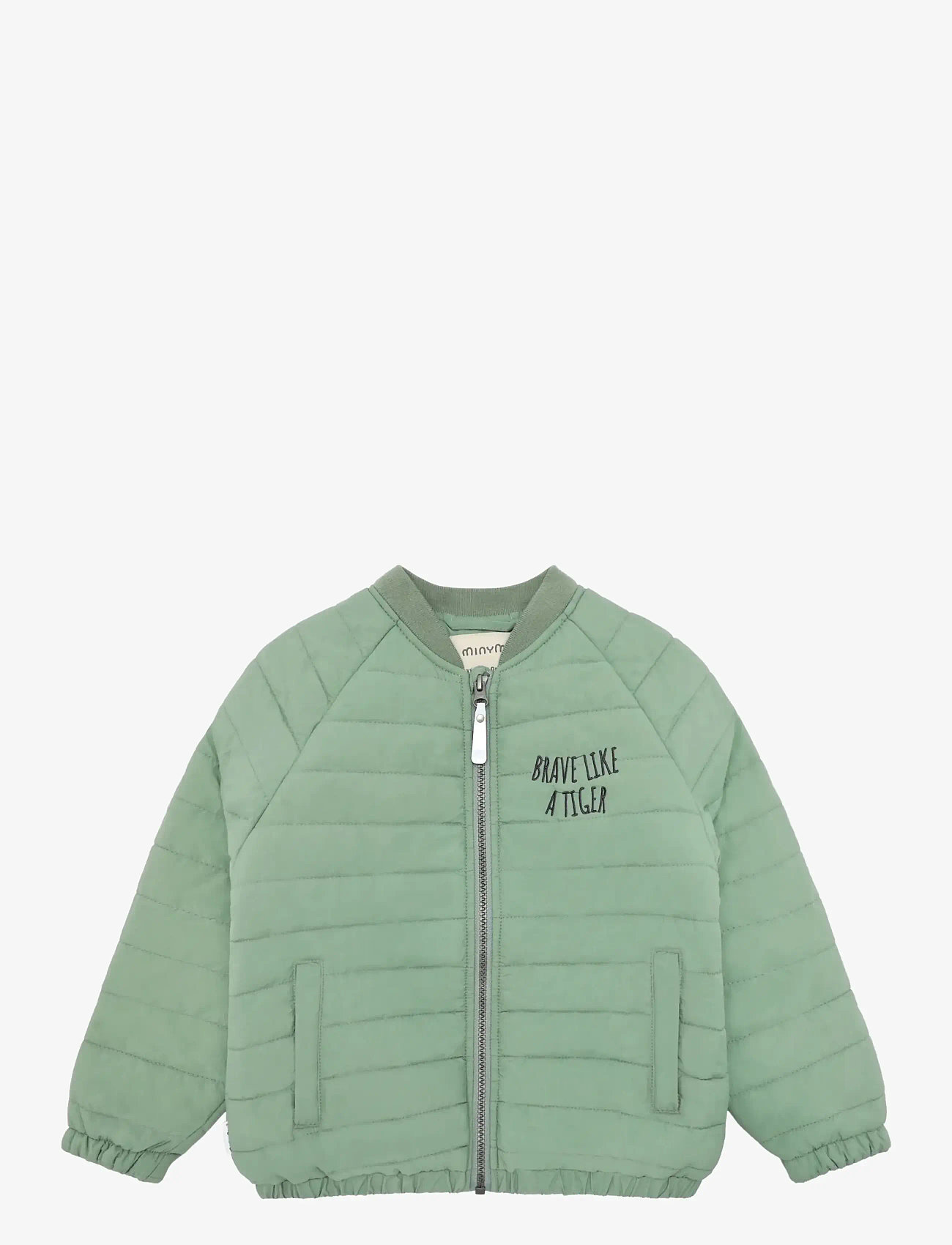 Minymo - Jacket - Quilted - quiltede jakker - lily pad - 0