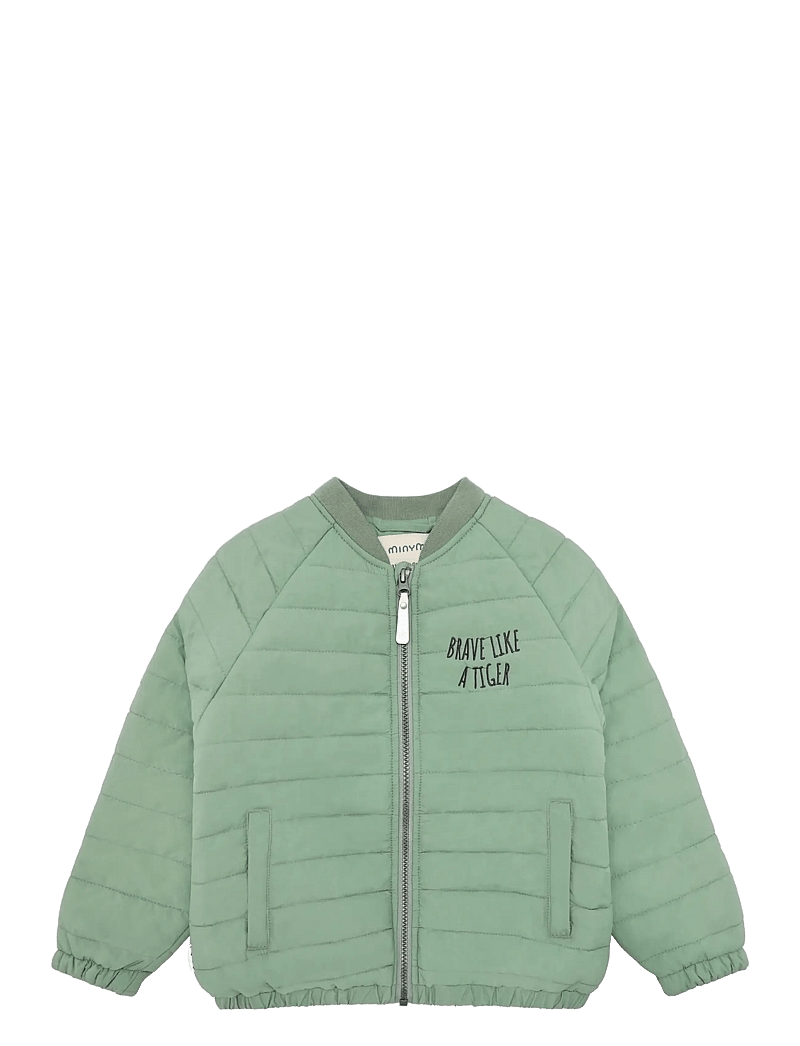 Minymo - Jacket - Quilted - quiltede jakker - lily pad - 0