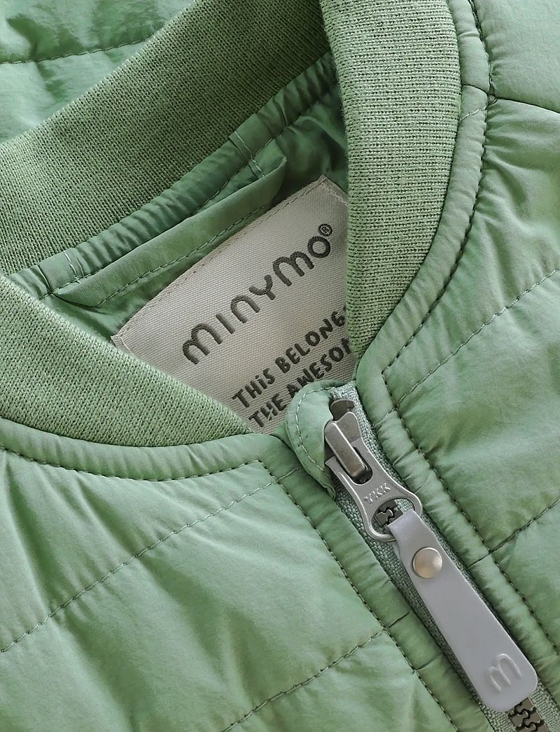 Minymo - Jacket - Quilted - quiltede jakker - lily pad - 2
