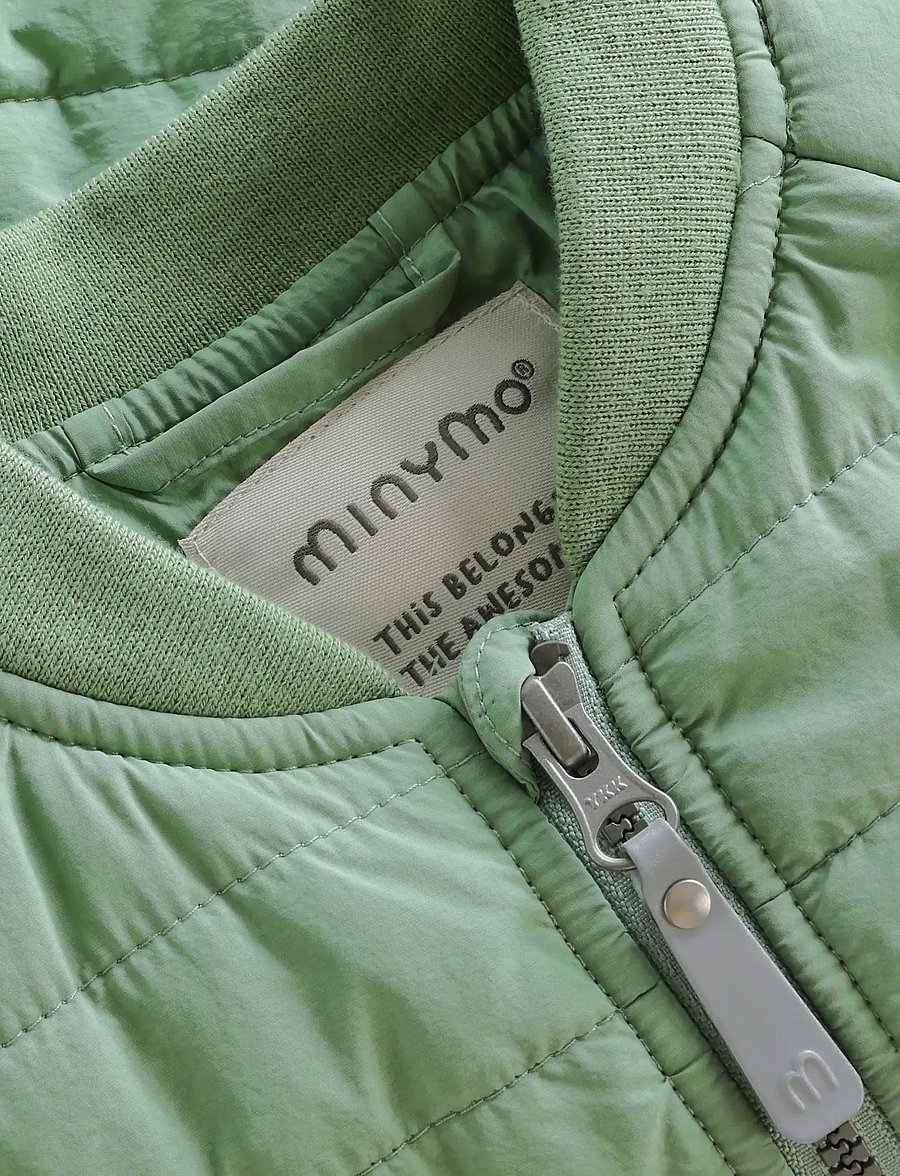 Minymo - Jacket - Quilted - quiltede jakker - lily pad - 2