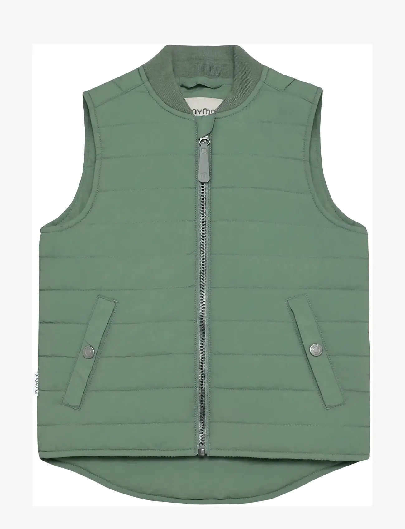 Minymo - Vest - Quilted - shop by age - lily pad - 0