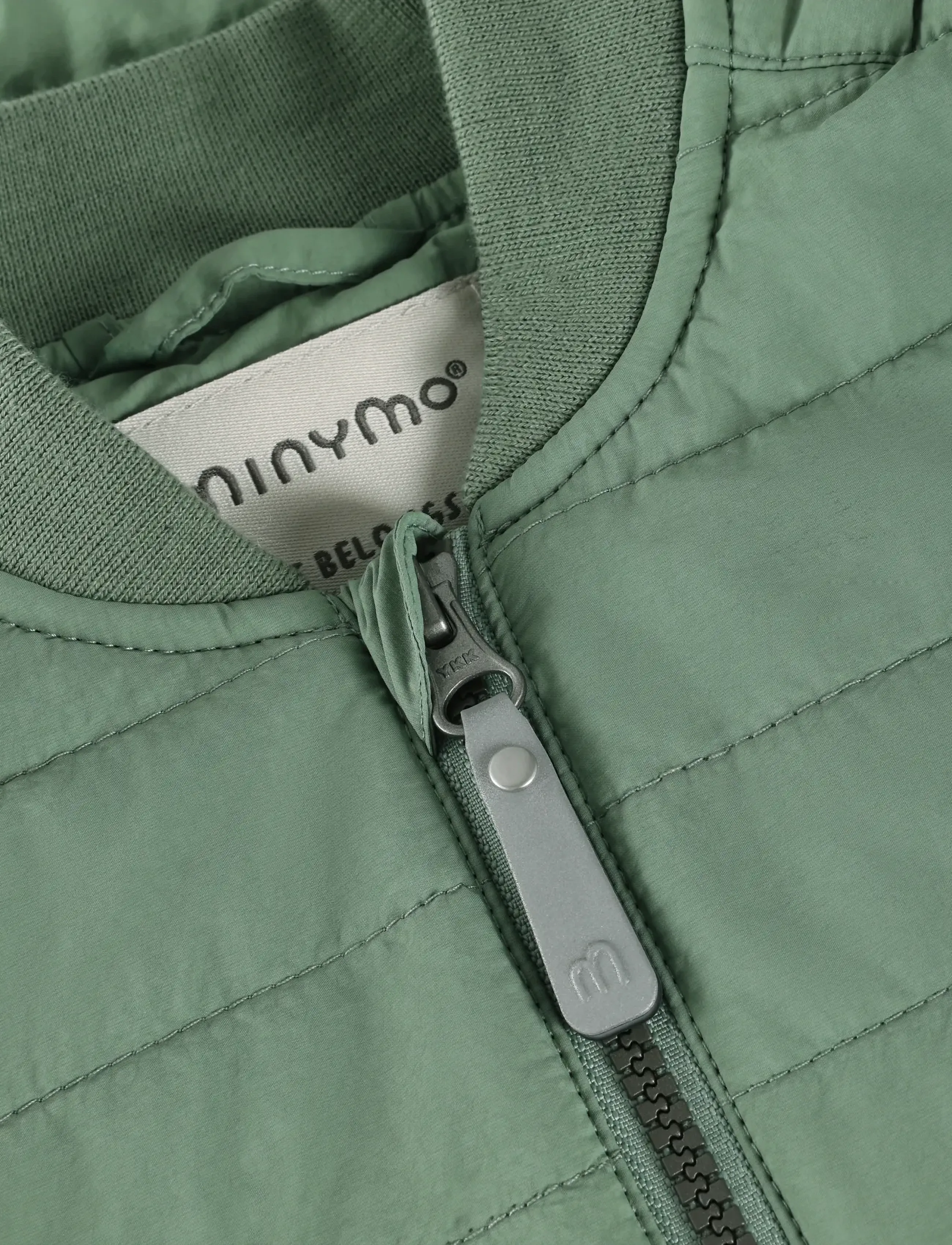 Minymo - Vest - Quilted - laveste priser - lily pad - 2