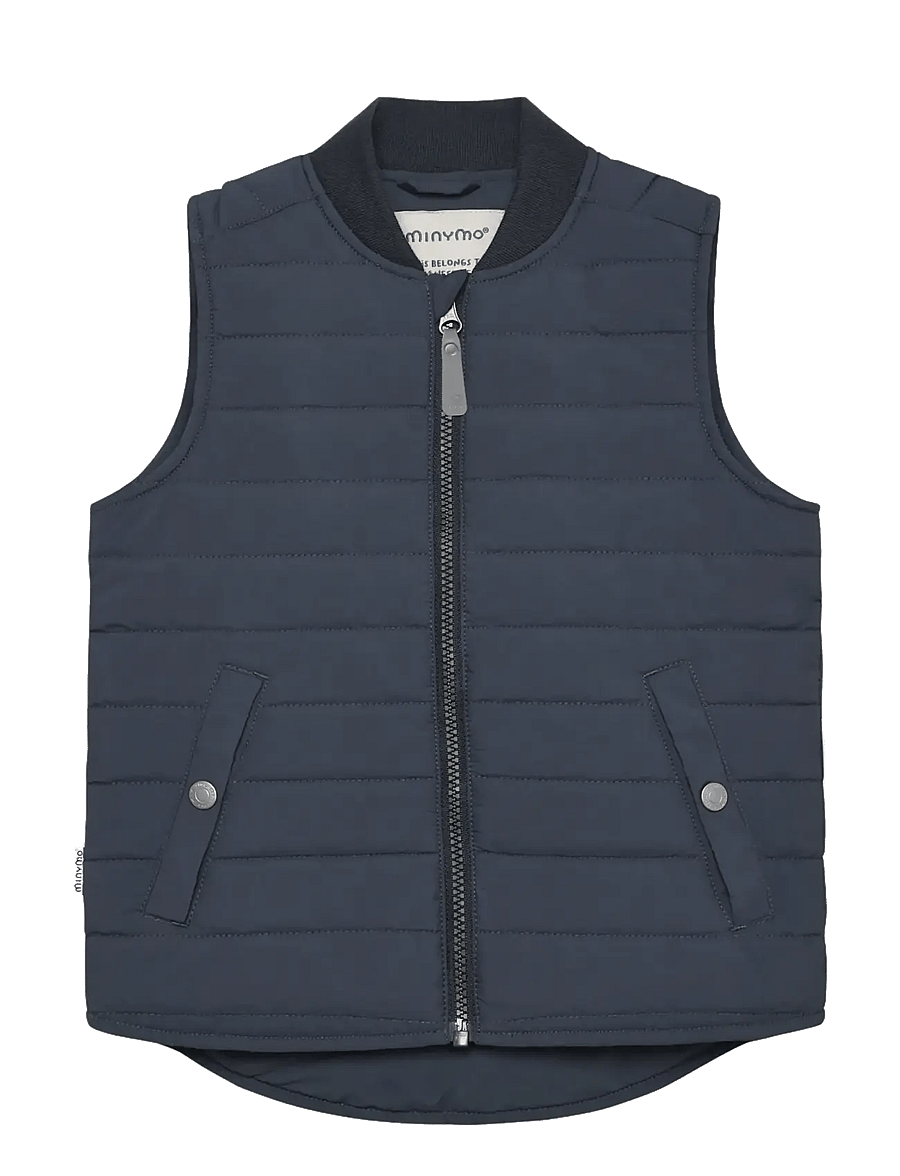 Minymo - Vest - Quilted - einkaufen nach alter von - odyssey gray - 0