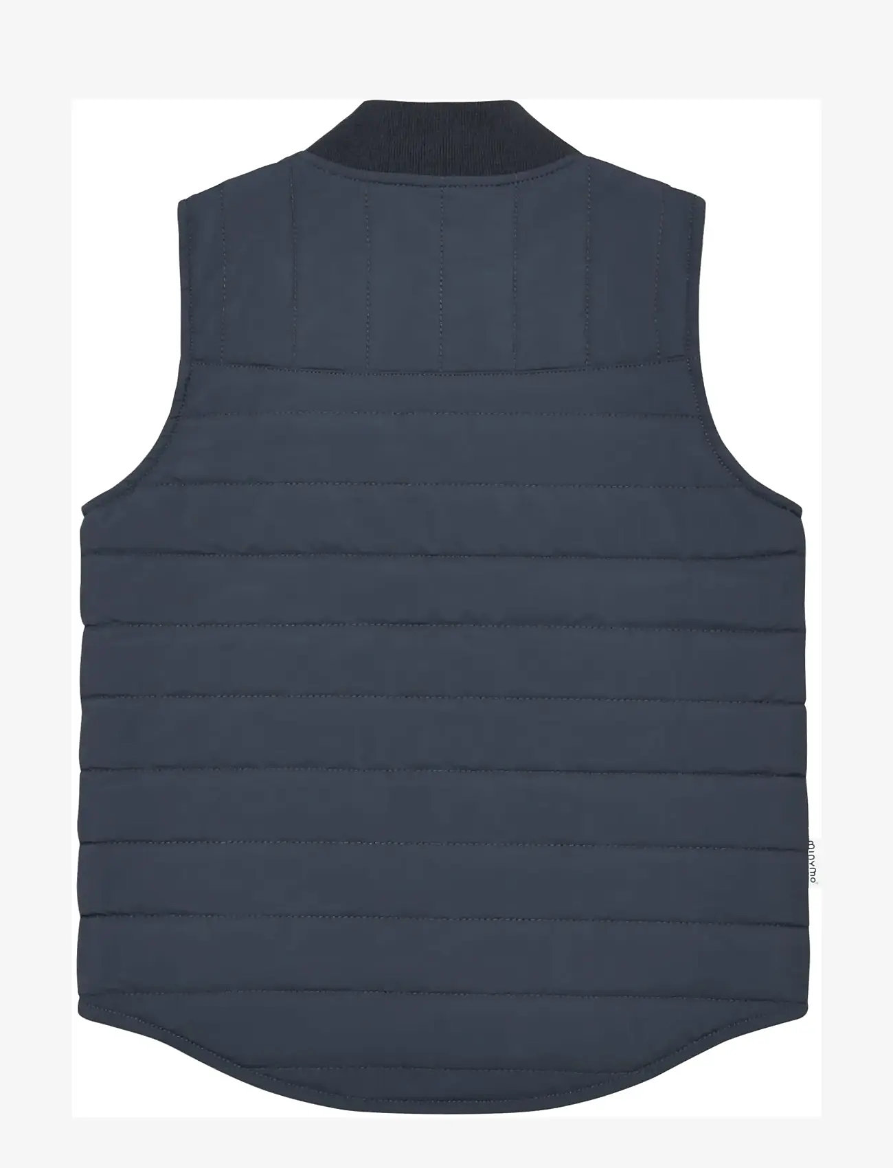 Minymo - Vest - Quilted - shop by age - odyssey gray - 1