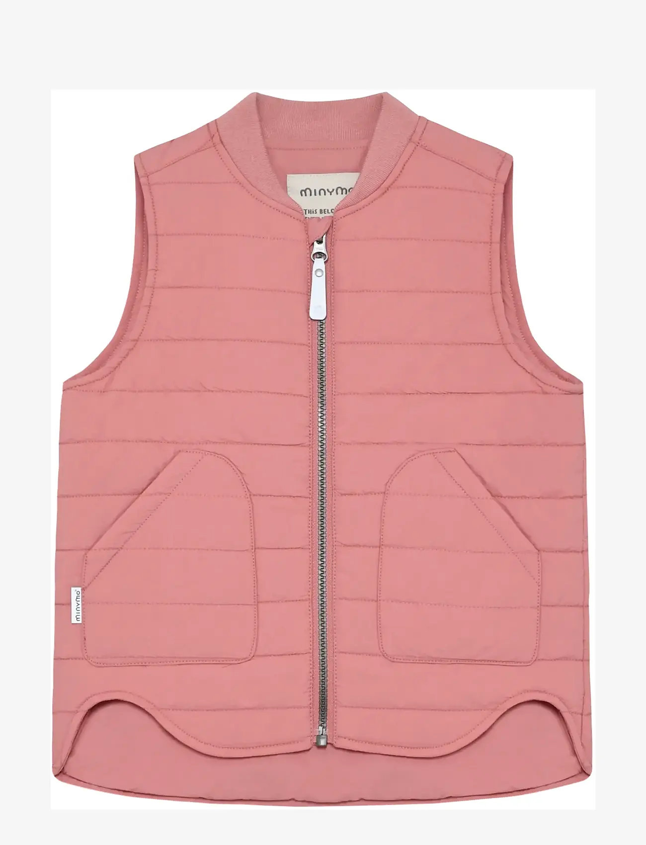 Minymo - Vest - Quilted - shop by age - brandied apricot - 1