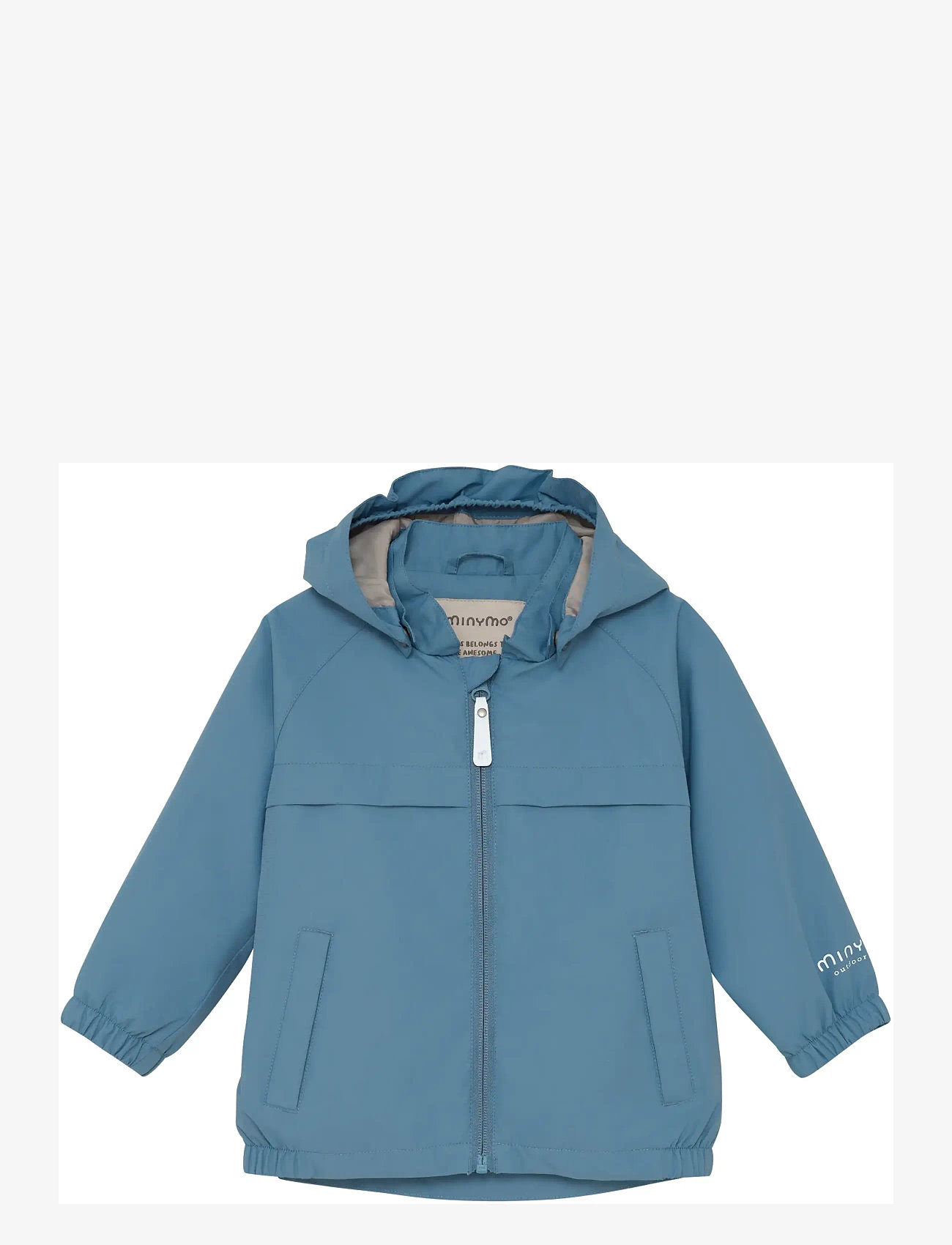Minymo - Jacket -  Solid - windbreaker - blue shadow - 0