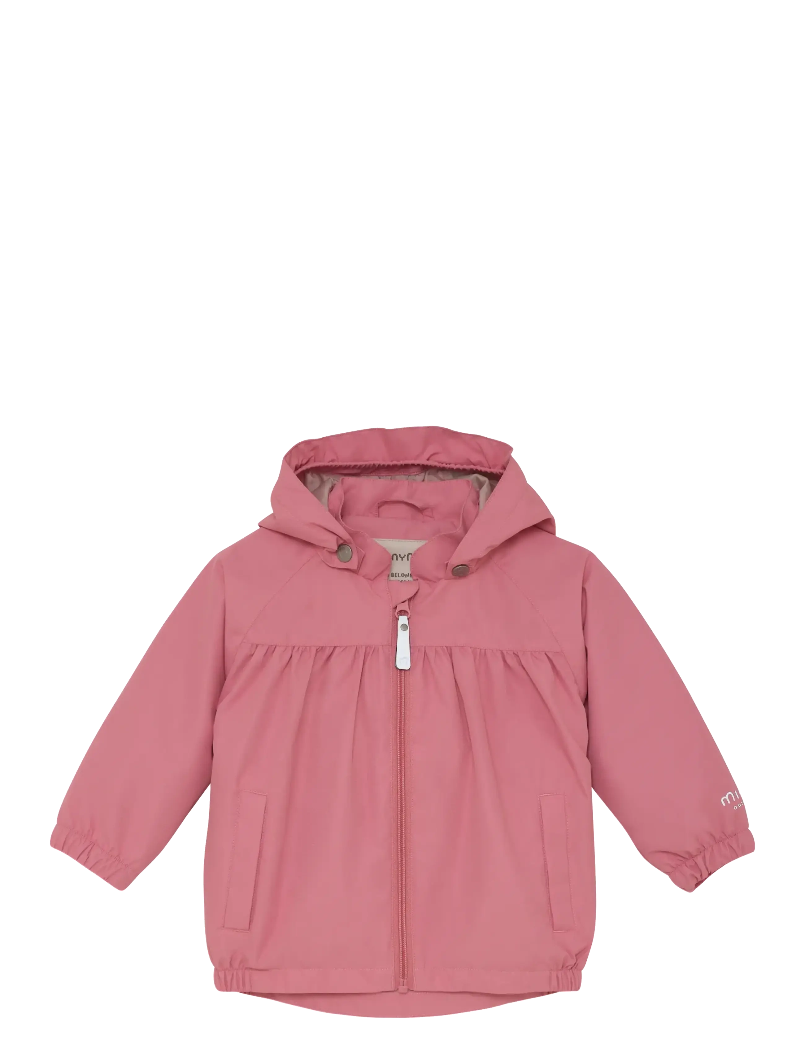 Minymo Jacket Solid, 110, Jackets & Coats, Rosa - Windbreaker, Kinder