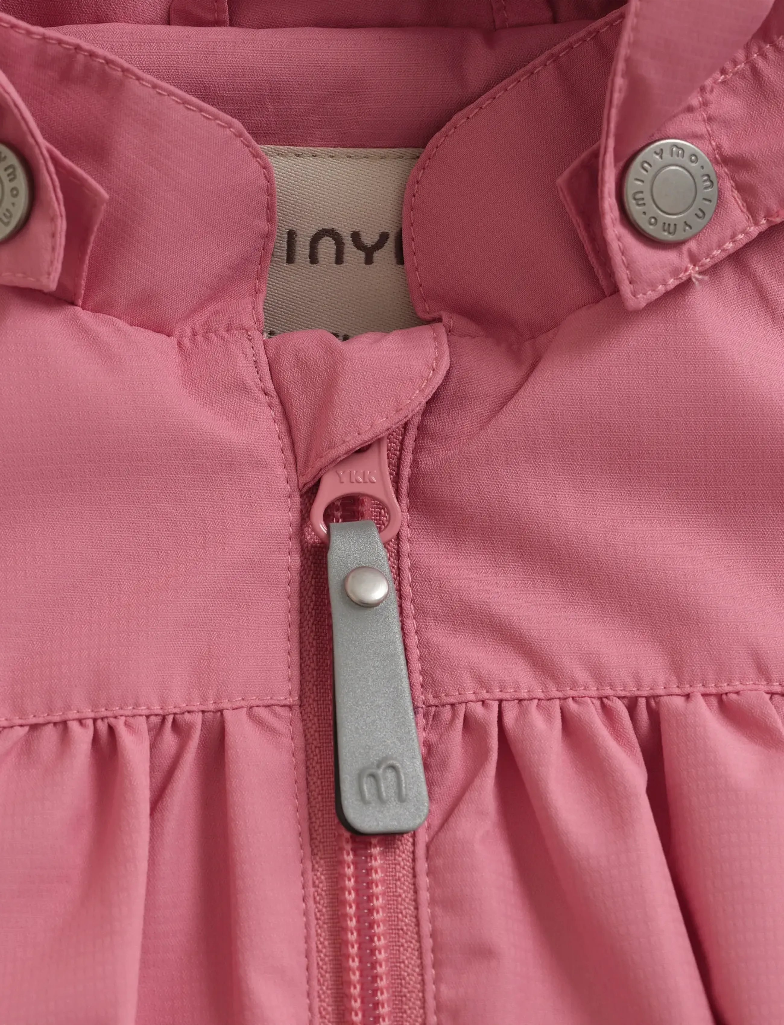 Minymo - Jacket -  Solid - vindjacka - brandied apricot - 3