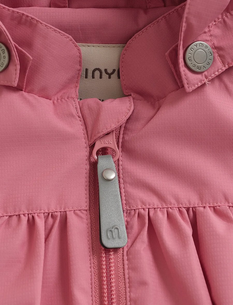 Minymo - Jacket - Solid - vindjacka - brandied apricot - 3