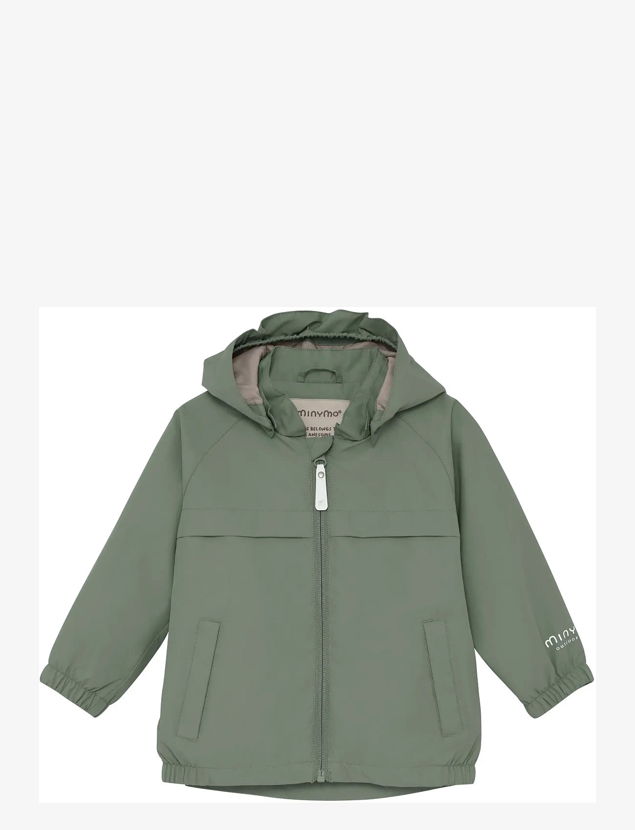 Minymo - Jacket -  Solid - tuulejoped - lily pad - 1