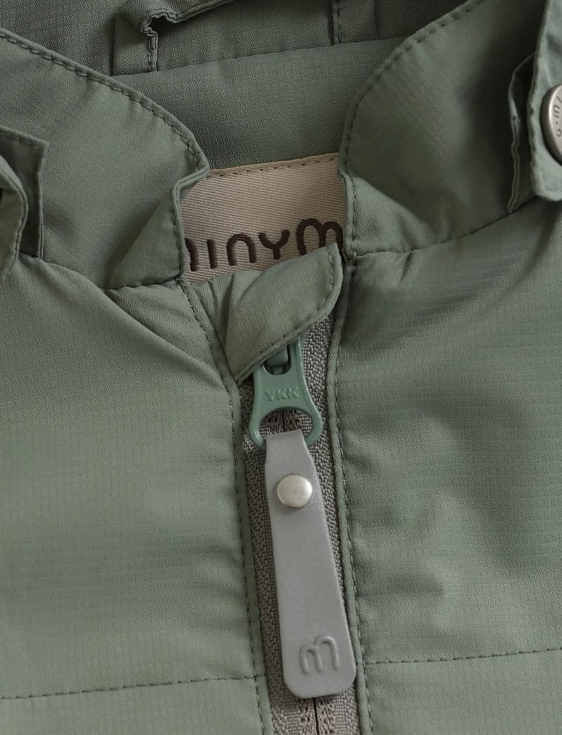Minymo - Jacket - Solid - tuulepluus - lily pad - 4