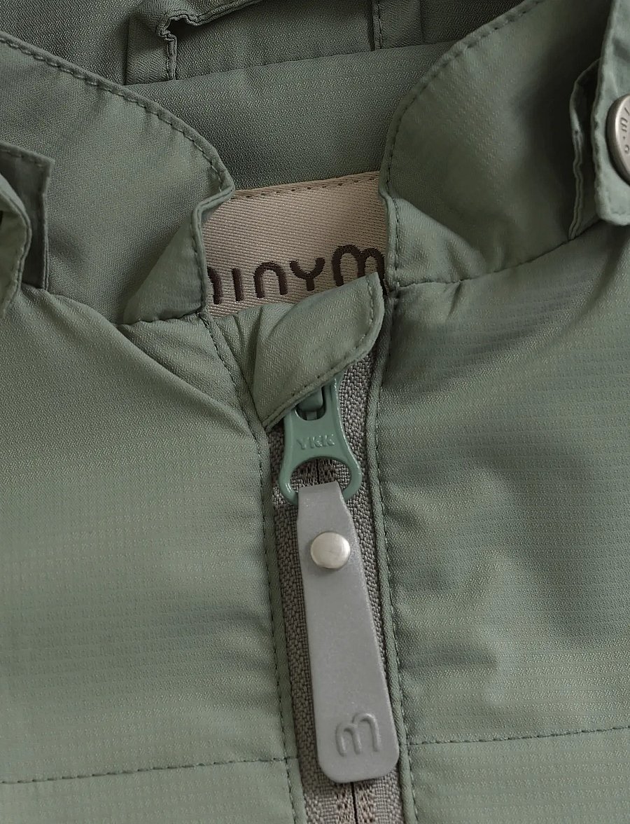 Minymo - Jacket - Solid - windbreaker - lily pad - 4