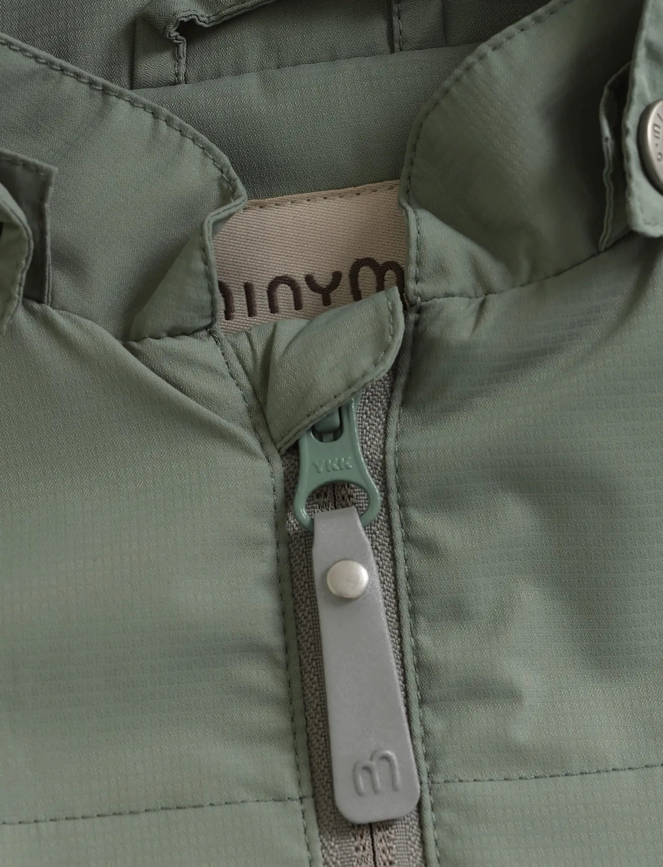Minymo - Jacket -  Solid - vindjacka - lily pad - 4
