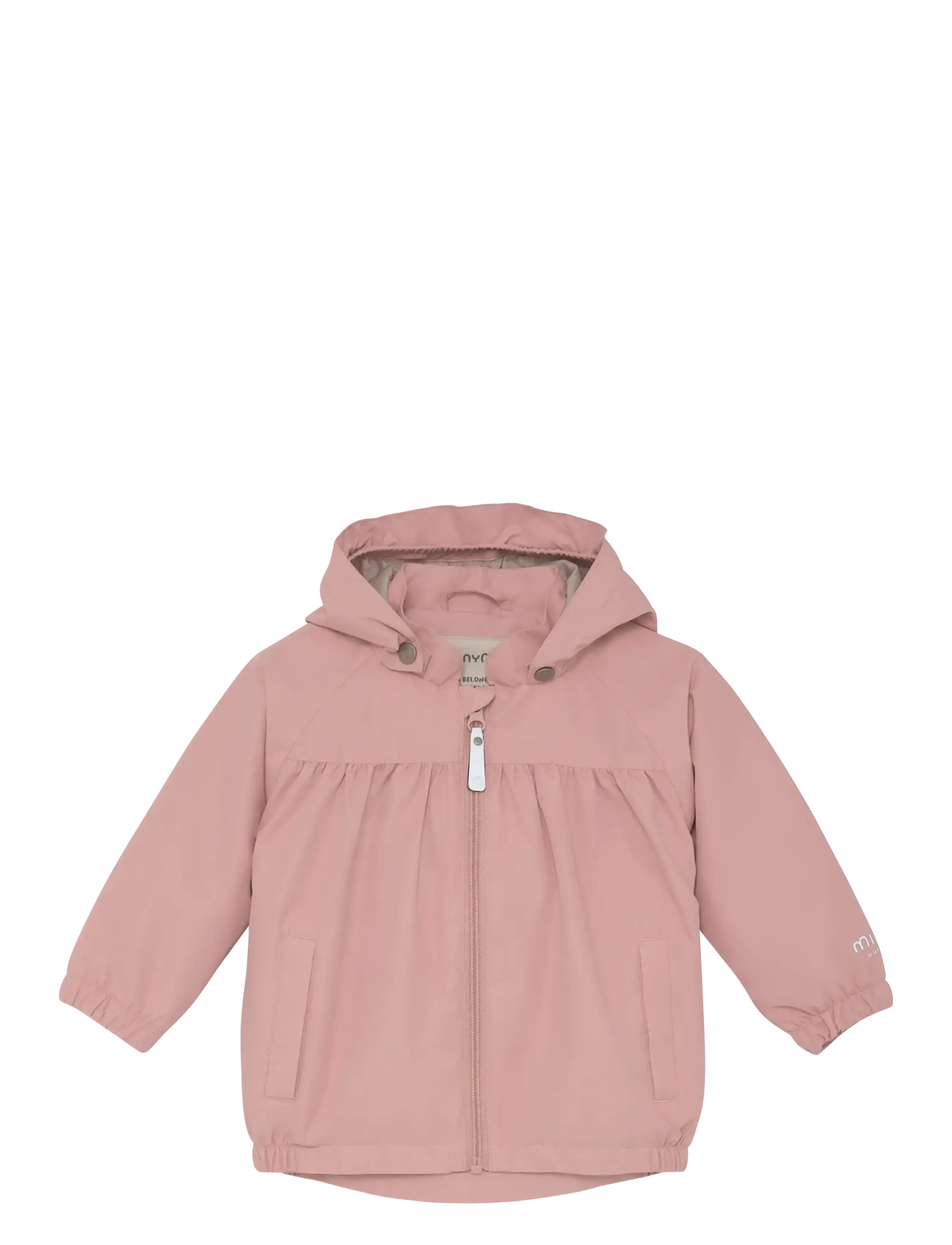 Minymo Jacket Solid, 110, Jackets & Coats, Rosa - Windbreaker, Kinder