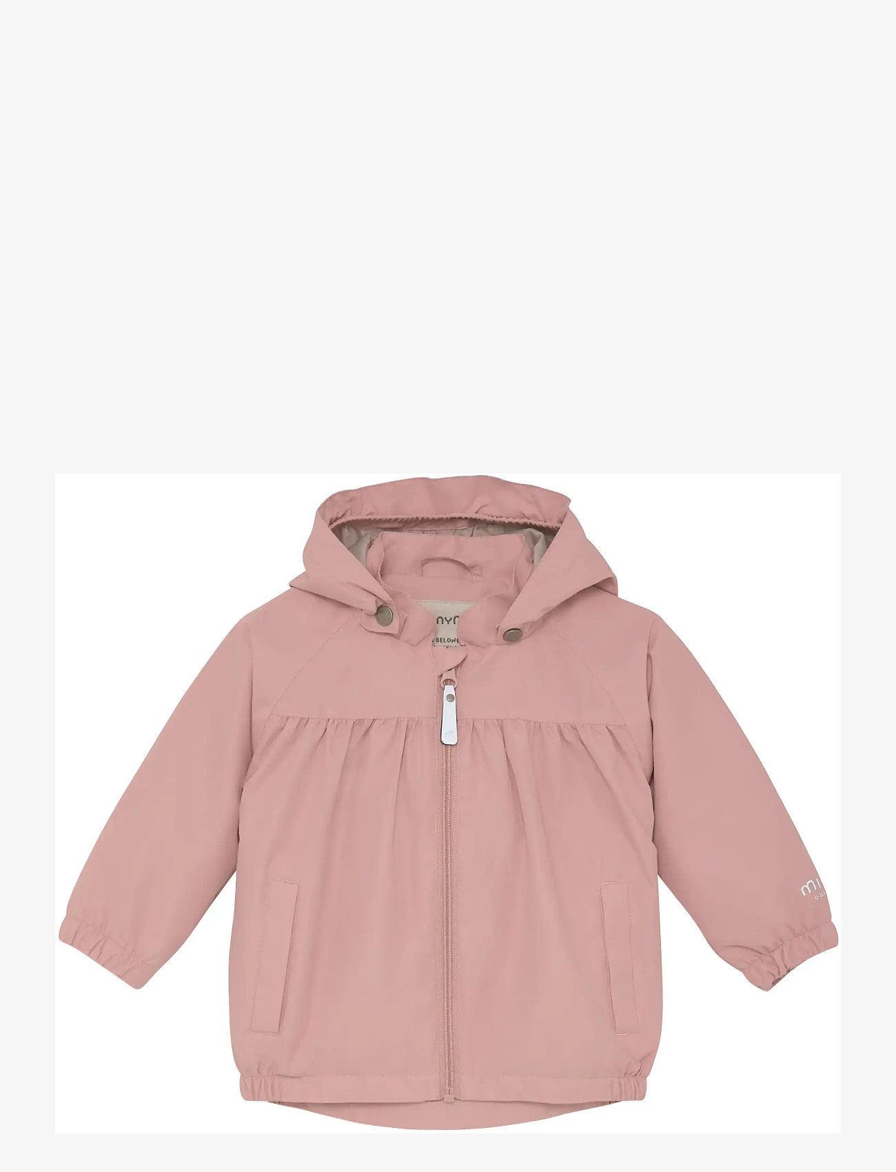 Minymo - Jacket -  Solid - höstjackor - silver pink - 0