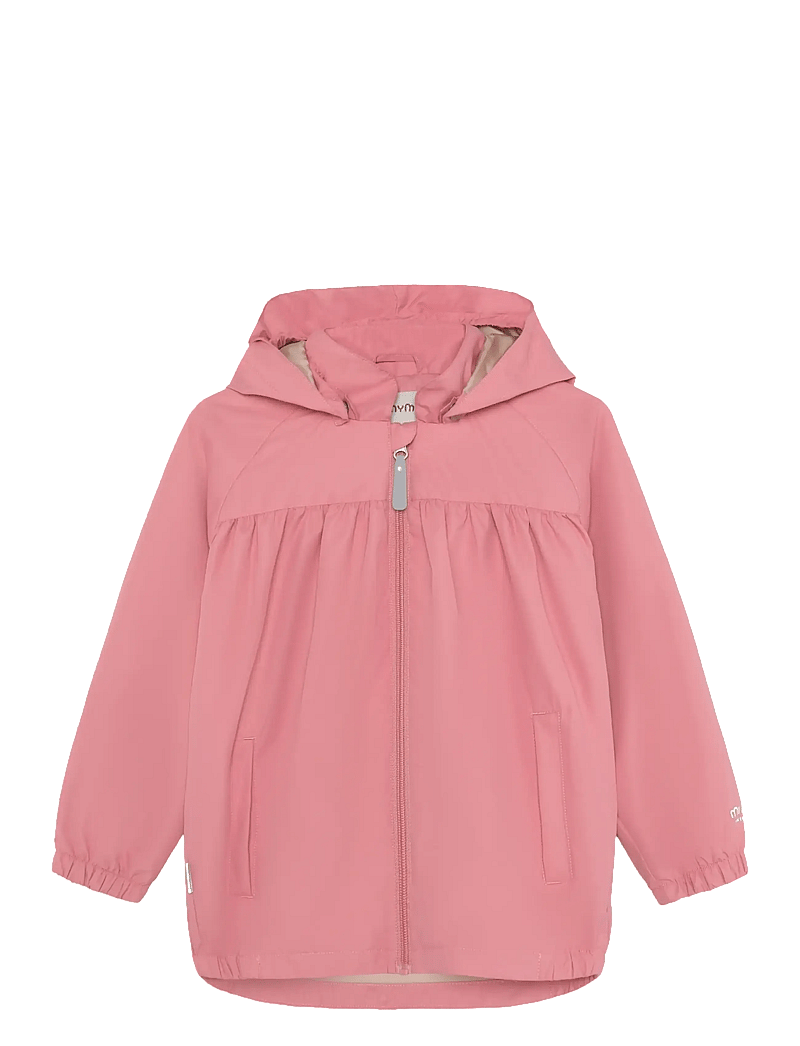 Minymo - Jacket - Solid Color - gefütterte regenkleidung - brandied apricot - 0