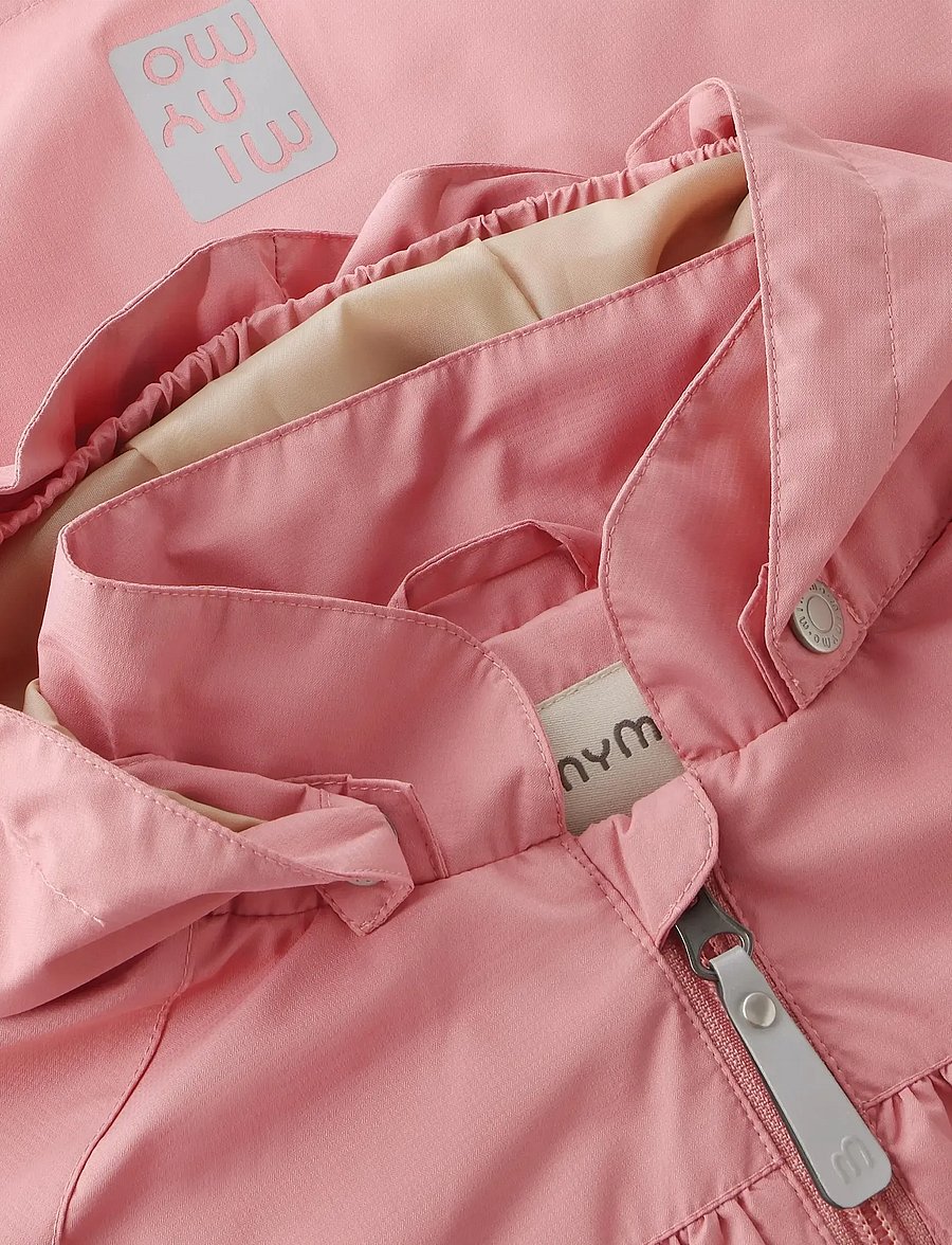 Minymo - Jacket - Solid Color - lined rainwear - brandied apricot - 2