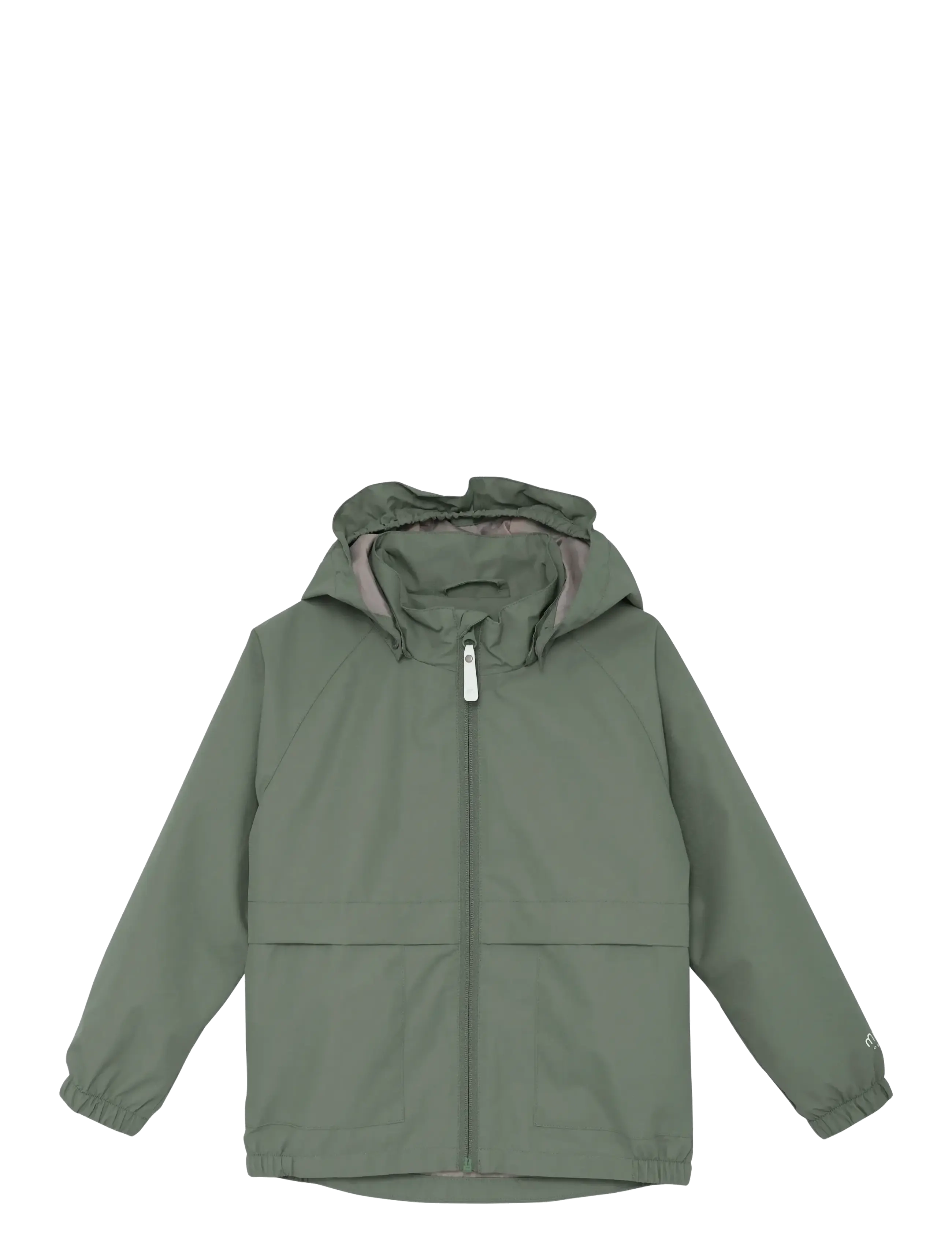 Minymo Jacket - Solid Color - Foret regntøj - LILY PAD / green