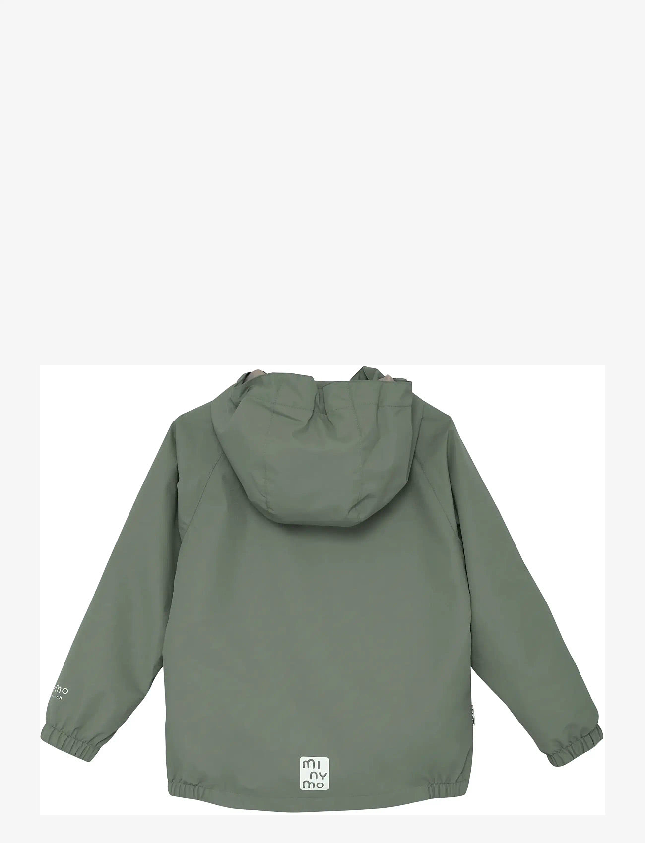 Minymo - Jacket - Solid Color - regnkappor - lily pad - 1