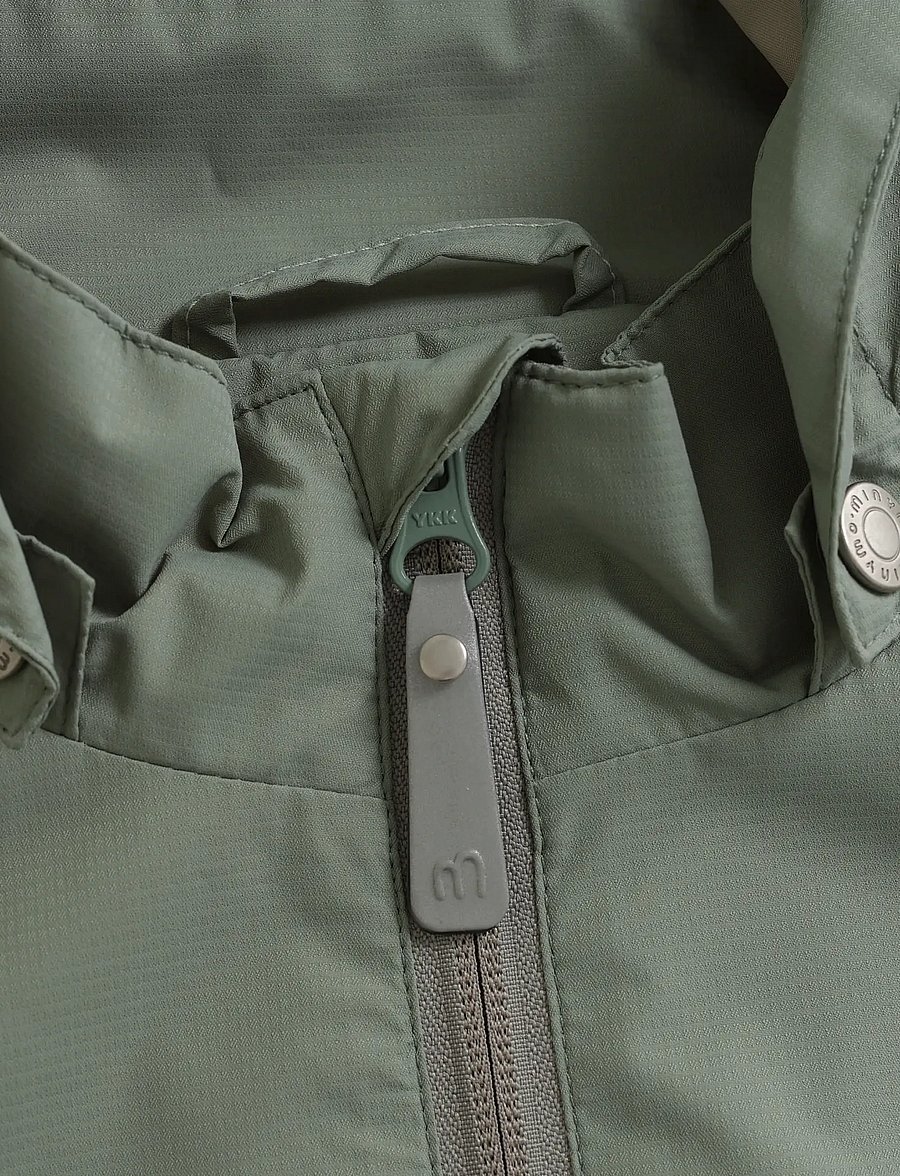 Minymo - Jacket - Solid Color - gefütterte regenkleidung - lily pad - 2