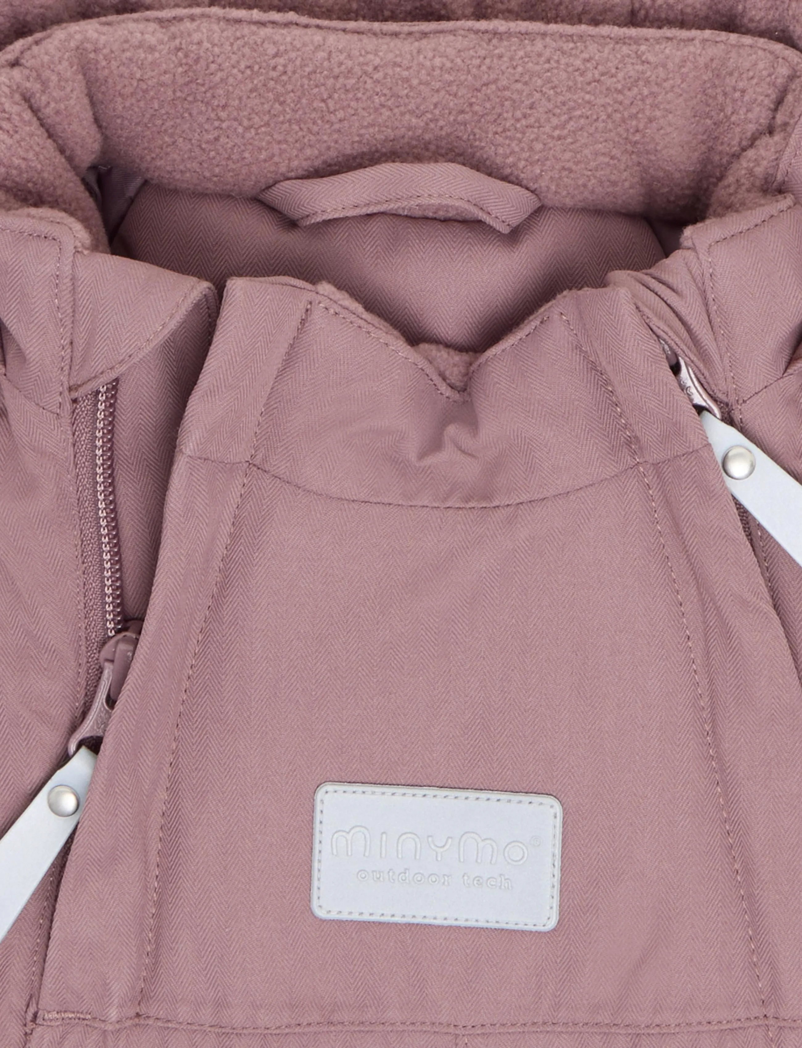 Minymo - Snow Suit - schneeanzug - rose taupe - 3