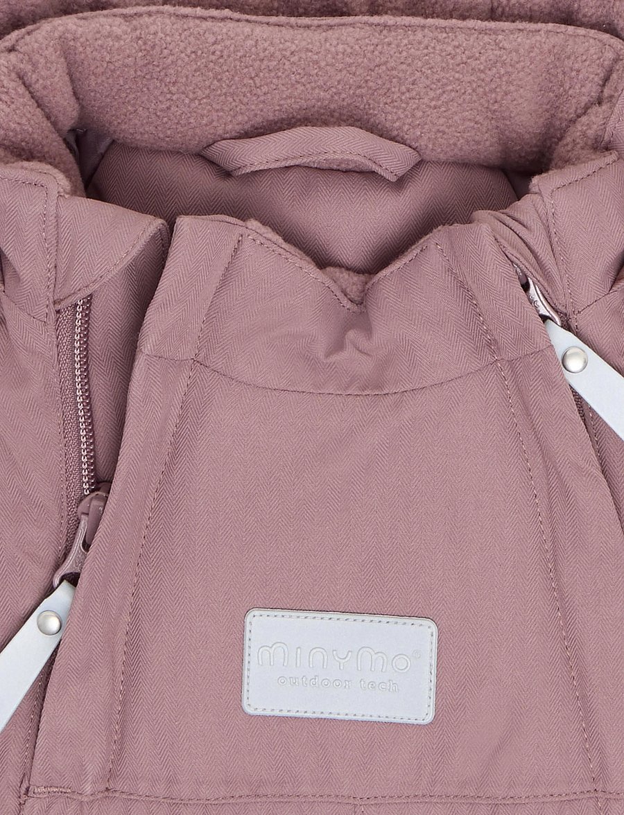 Minymo - Snow Suit - schneeanzug - rose taupe - 3