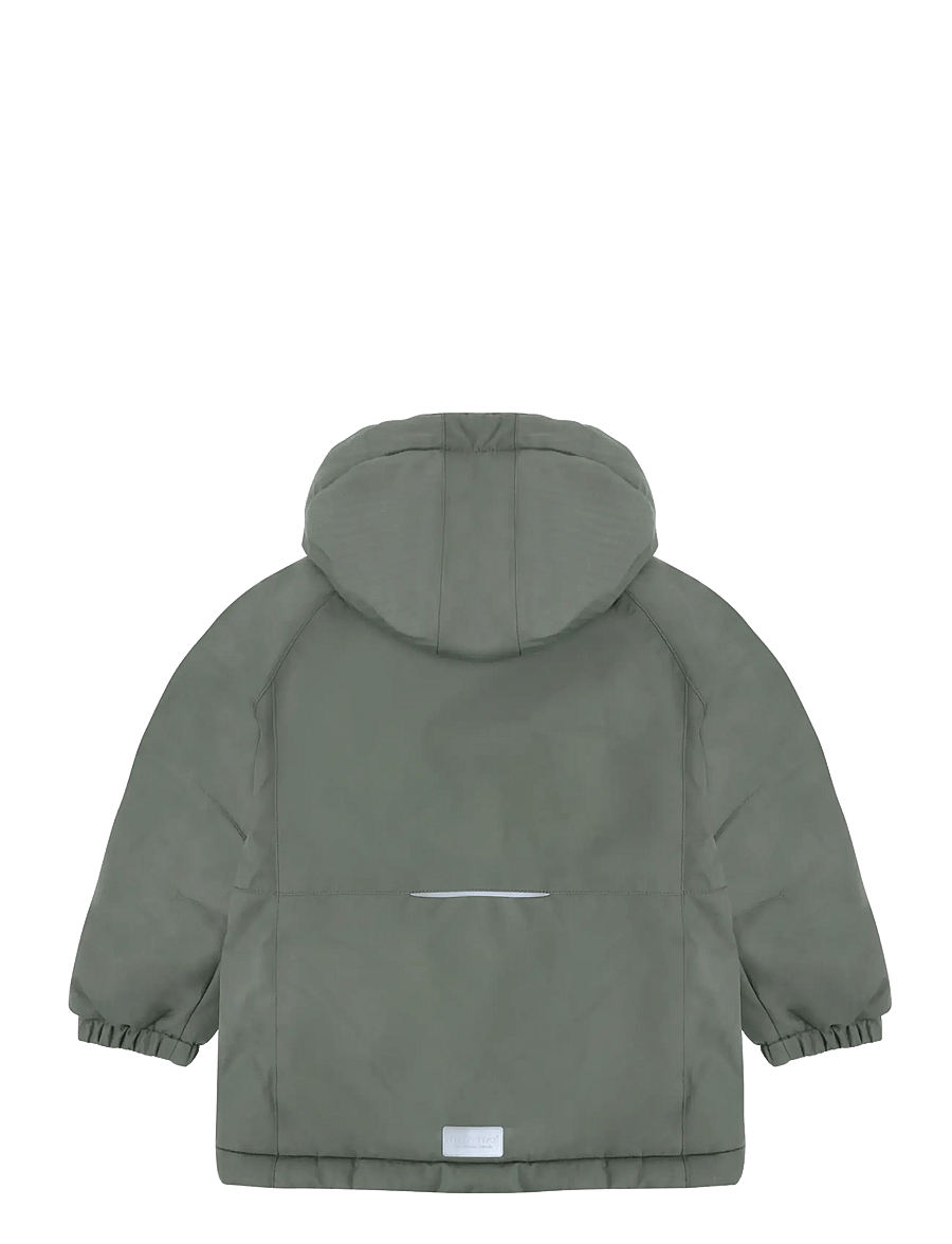 Minymo - Winter Jacket Colorblock - daunen- und steppjacken - beetle - 1