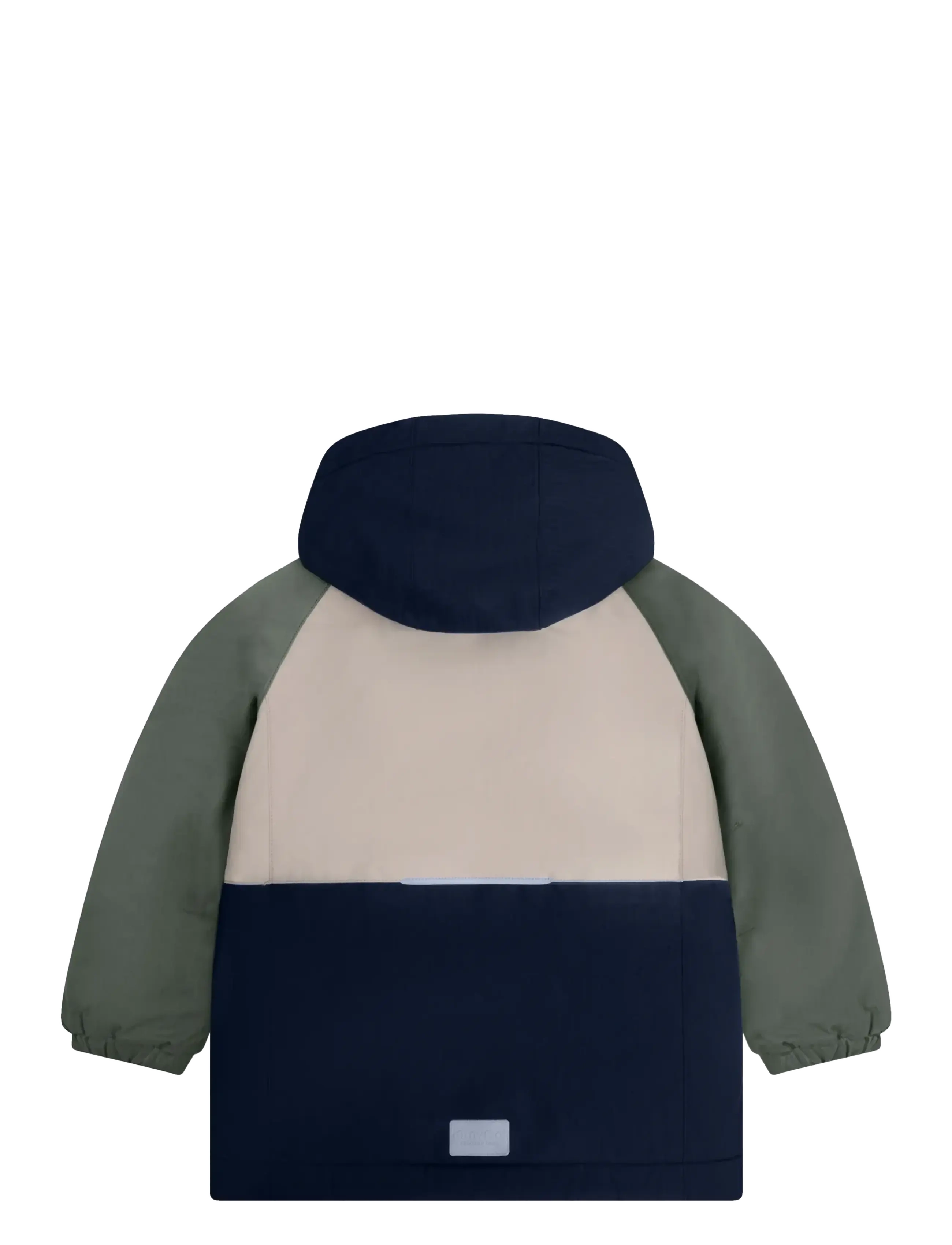 Minymo - Winter Jacket Colorblock - daunen- und steppjacken - crockery - 2