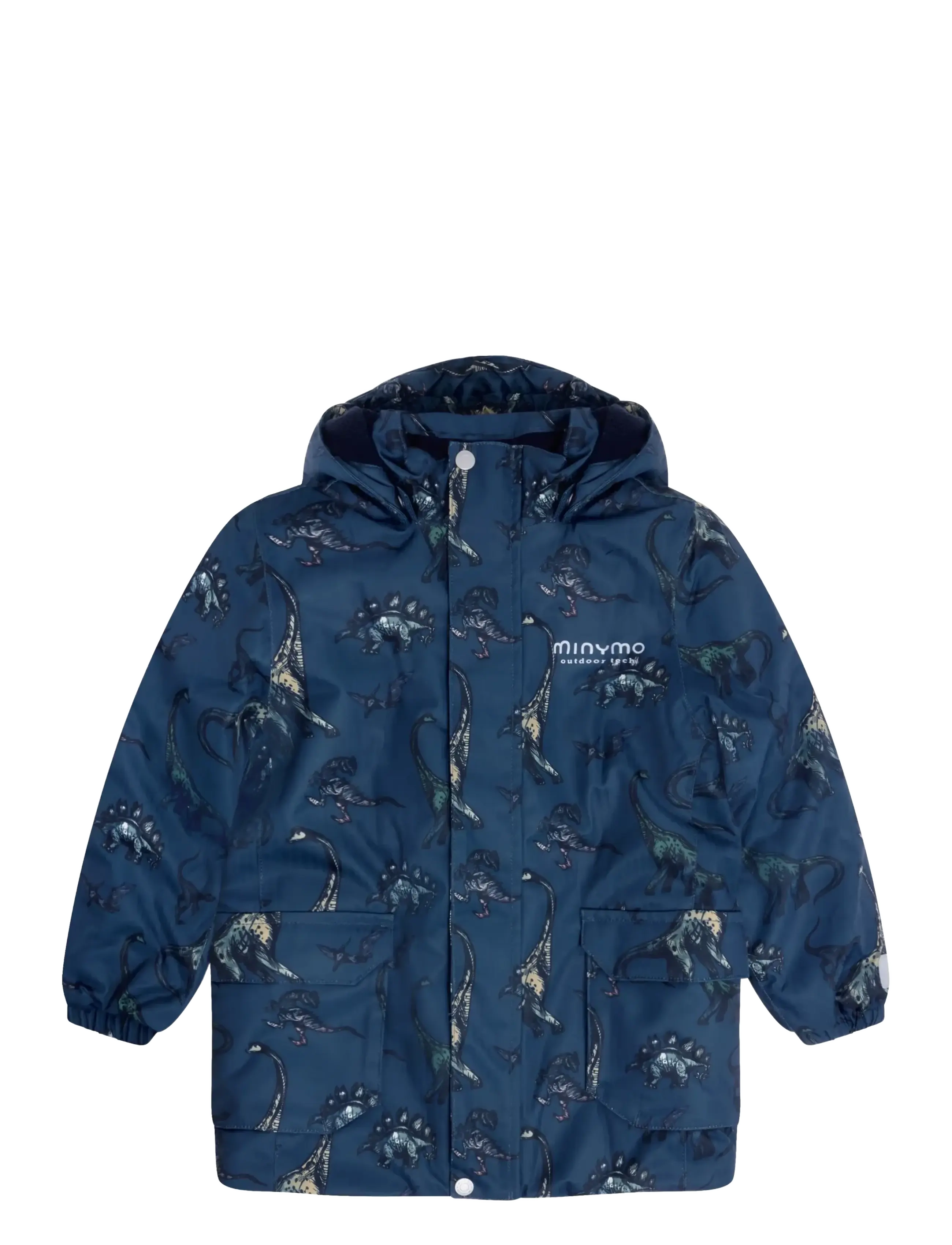 Minymo Winter Jacket AOP - Minymo - DARK DENIM / navy