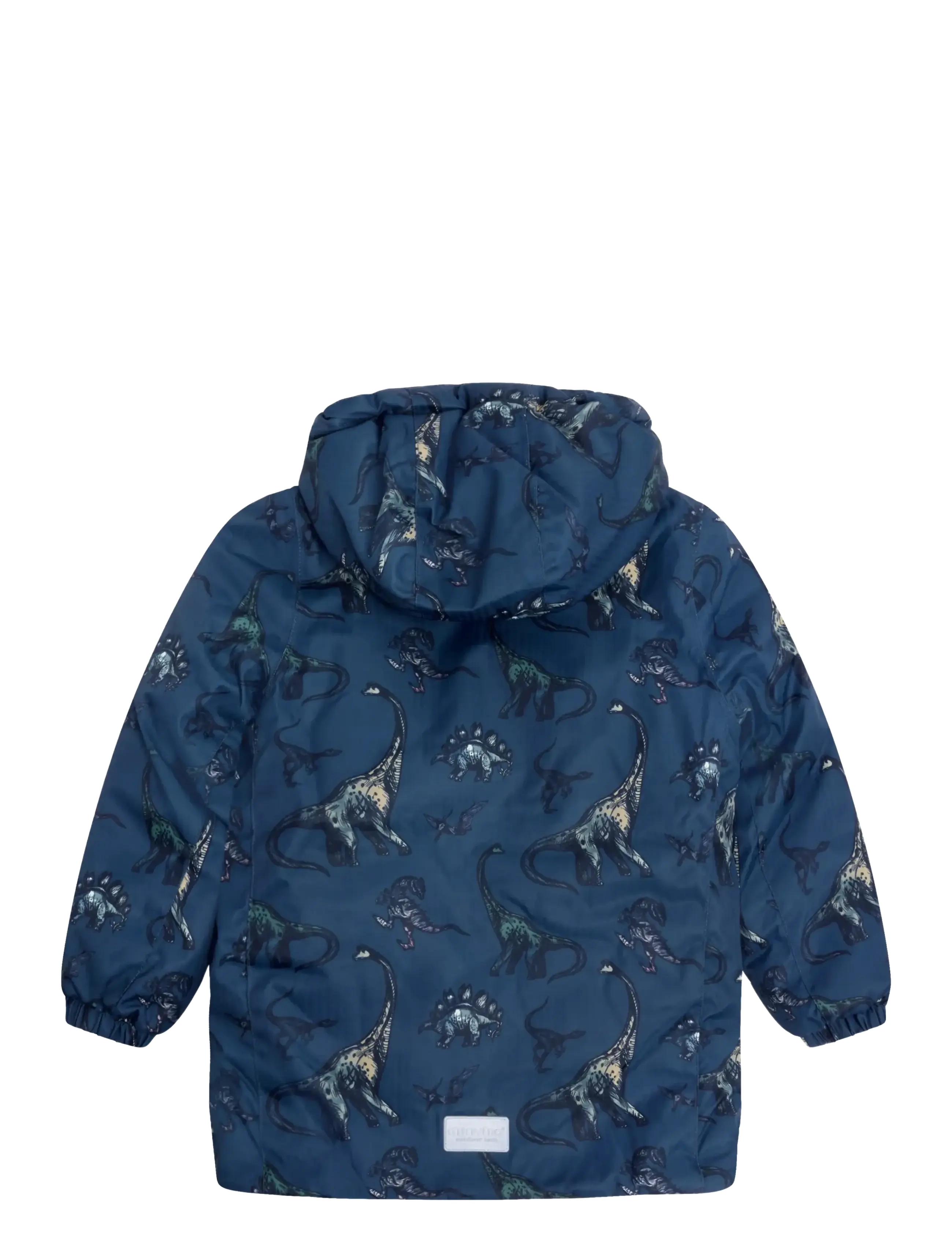 Minymo - Winter Jacket AOP - daunen- und steppjacken - dark denim - 2
