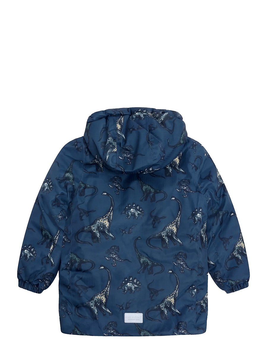 Minymo - Winter Jacket AOP - daunen- und steppjacken - dark denim - 2