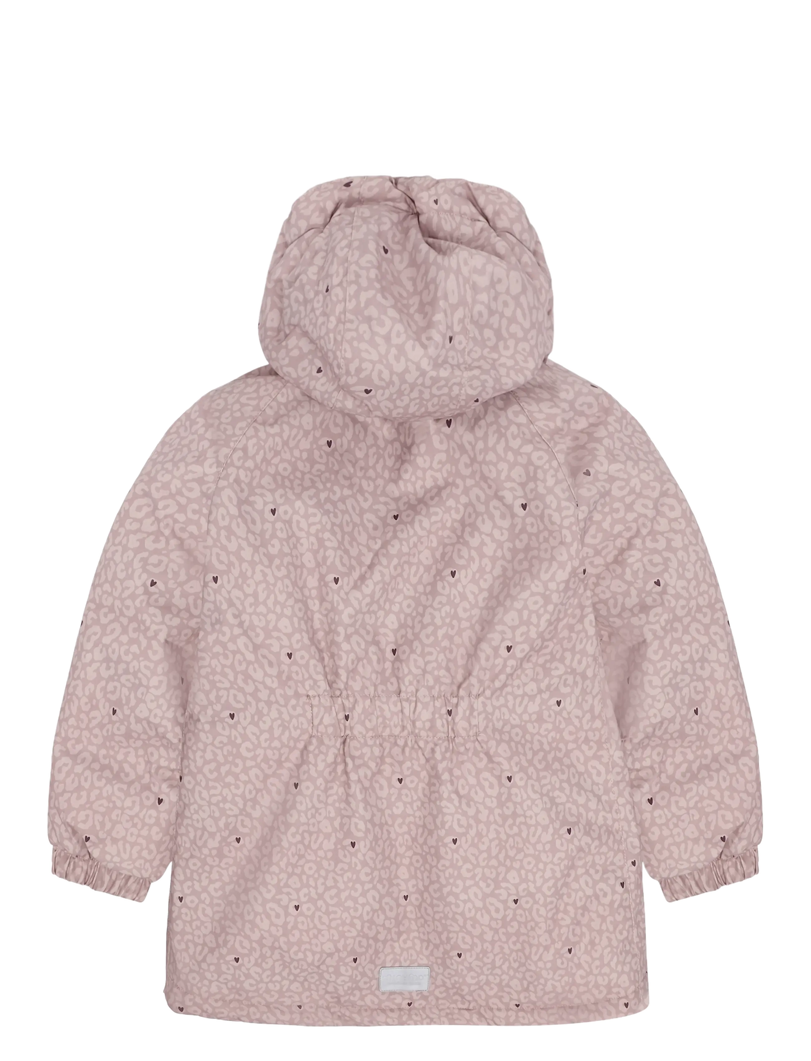 Minymo - Winter Jacket AOP - dunjackor & fodrade jackor - huckleberry - 1