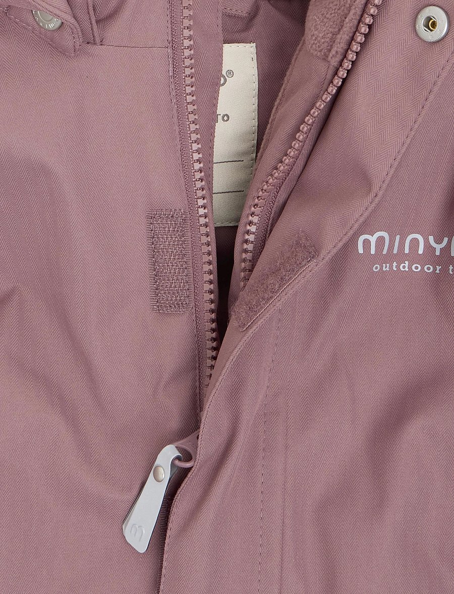 Minymo - Snow Suit - schneeanzug - rose taupe - 3