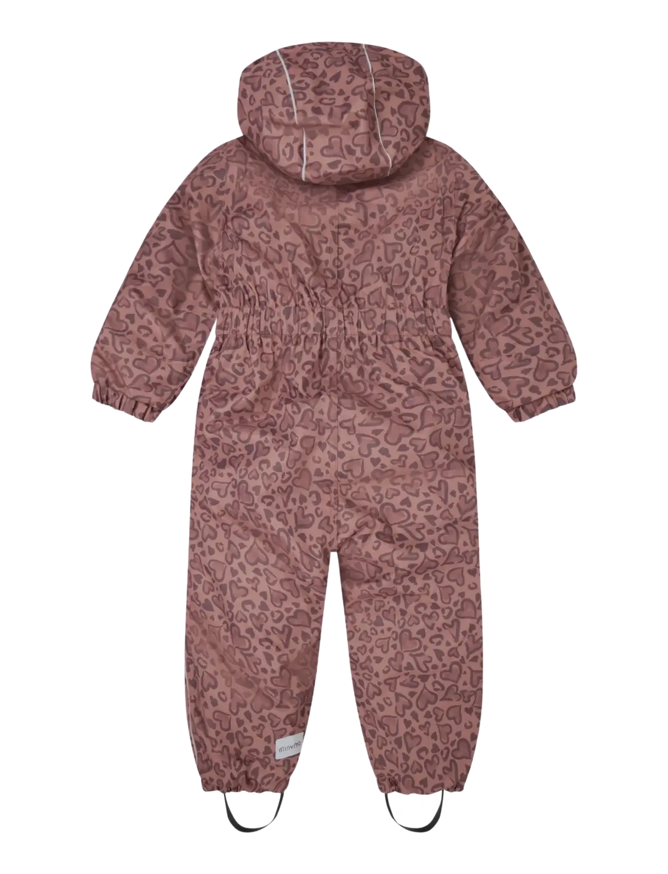 Minymo - Snow Suit AOP - schneeanzug - burlwood - 2