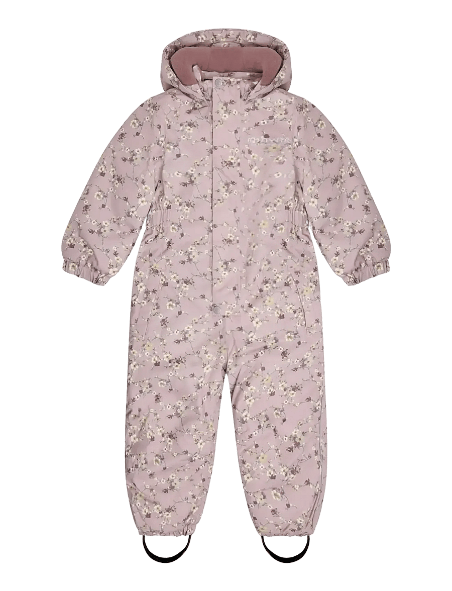 Minymo - Snow Suit AOP - schneeanzug - fawn - 0