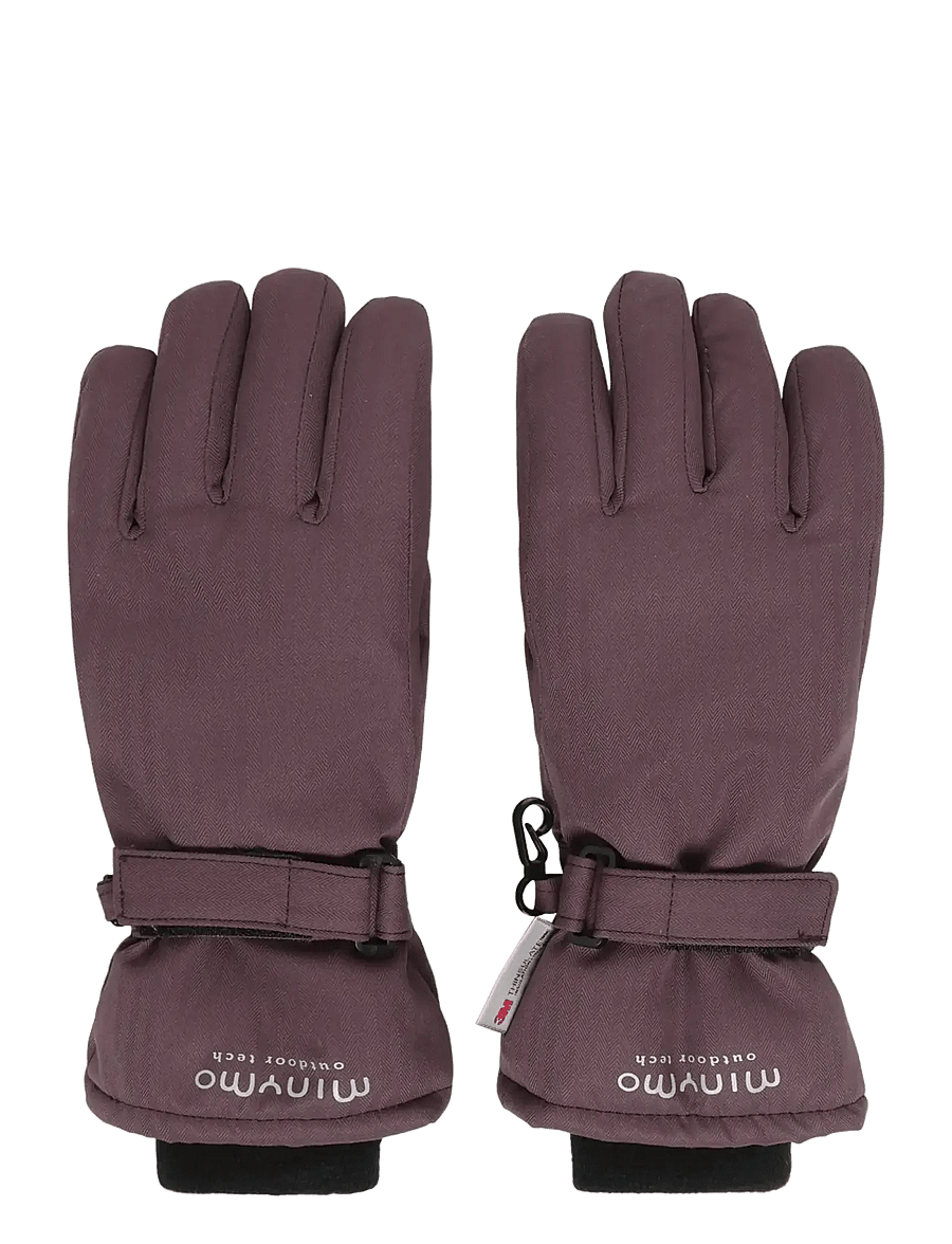 Minymo - Gloves - kindad - huckleberry - 0