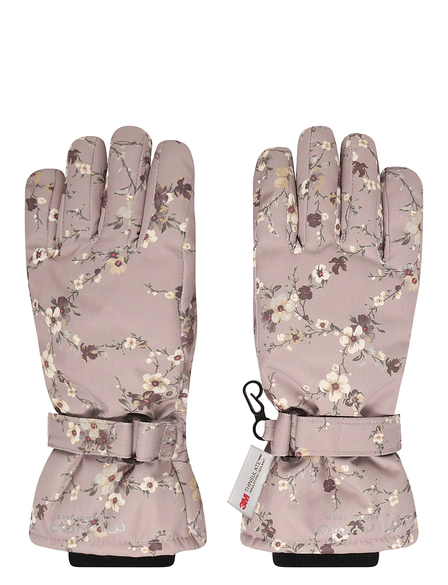 Minymo - Gloves AOP - handschuhe - fawn - 0