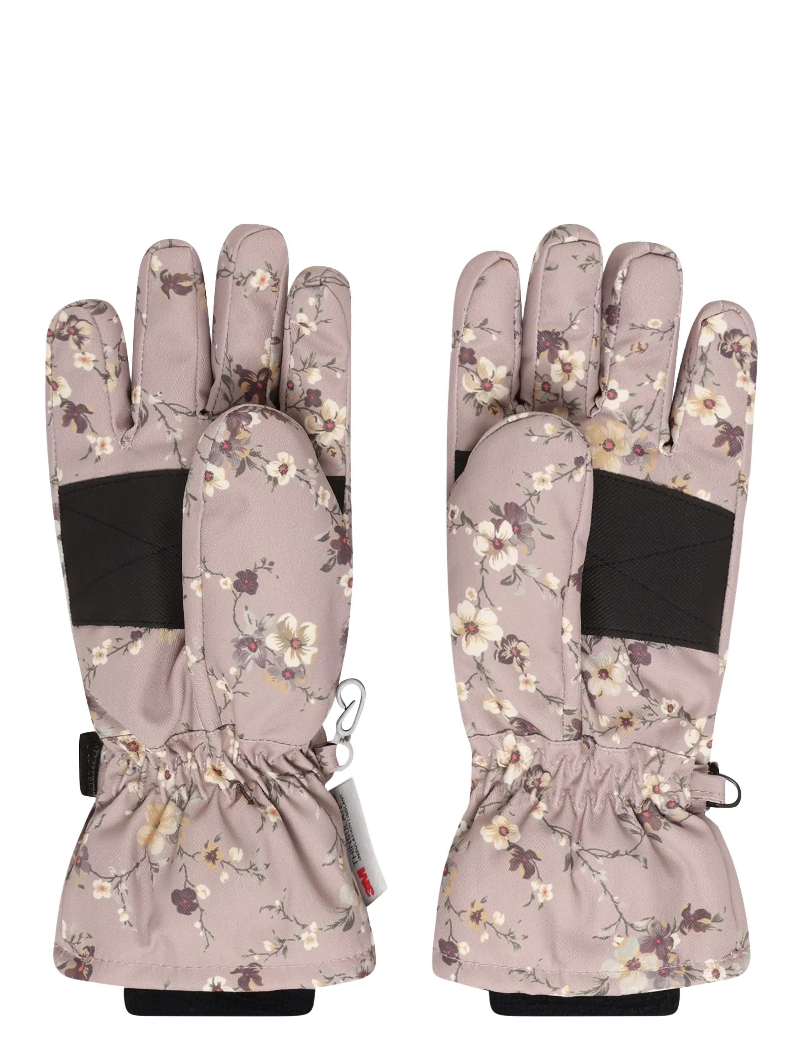 Minymo - Gloves AOP - accessories - fawn - 1