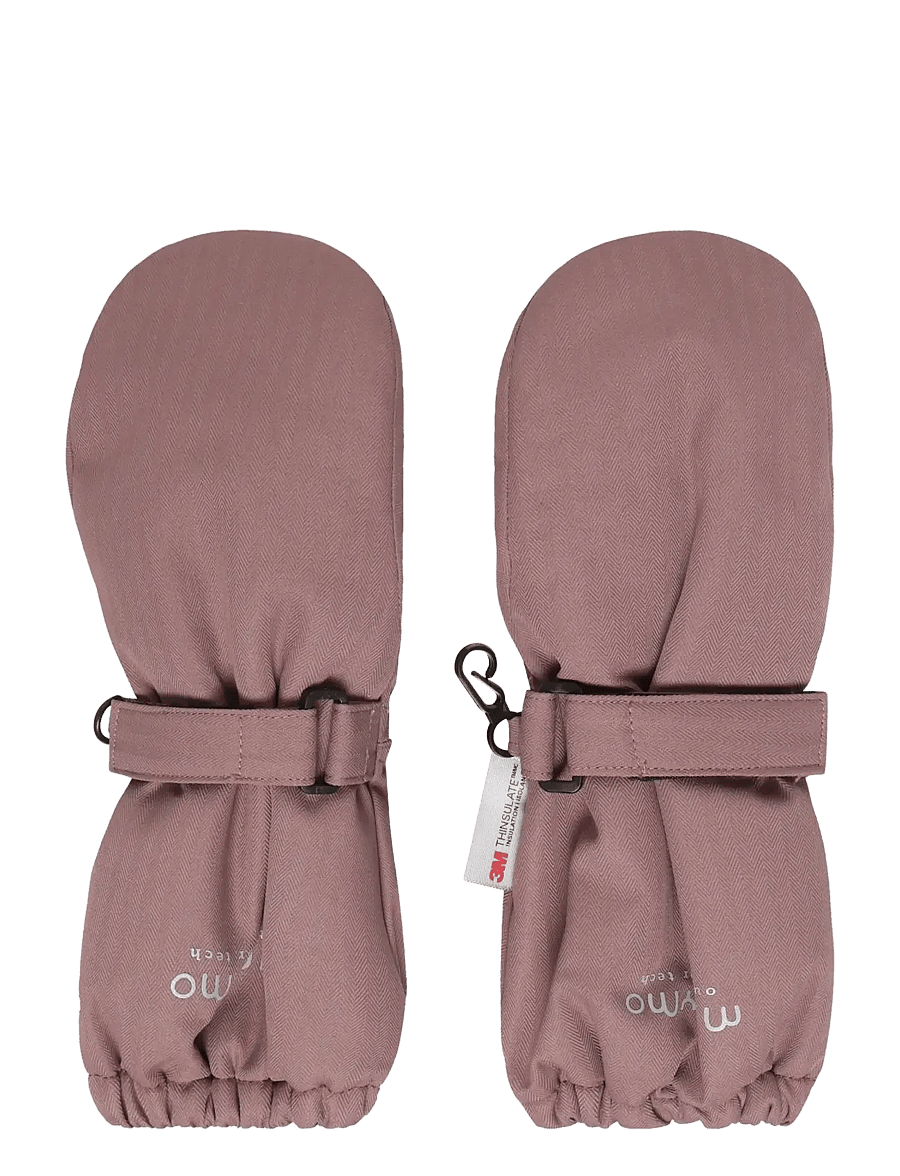 Minymo - Mittens - handschuhe - rose taupe - 0