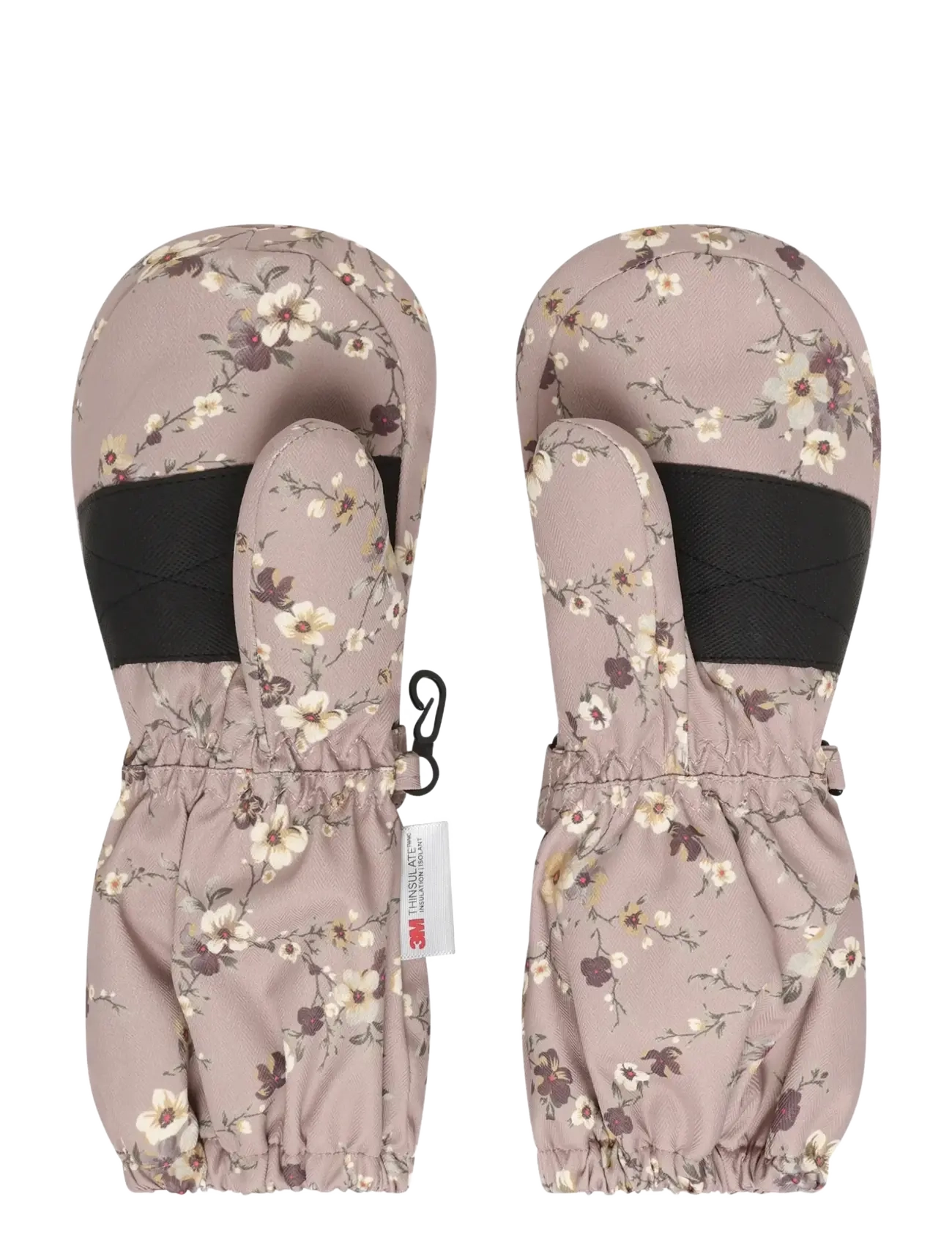 Minymo - Mittens AOP - gloves - fawn - 1