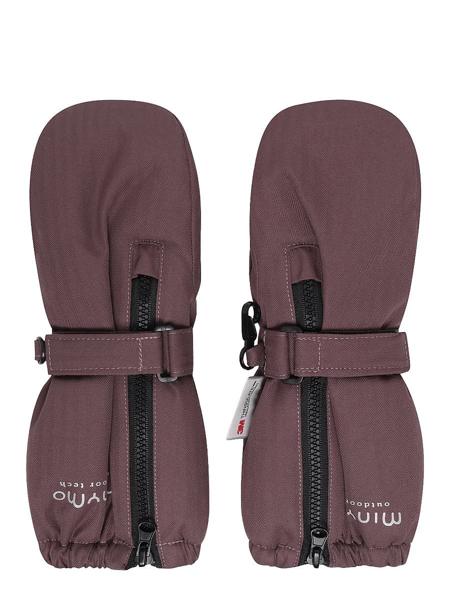 Minymo - Mittens - handschuhe - huckleberry - 0