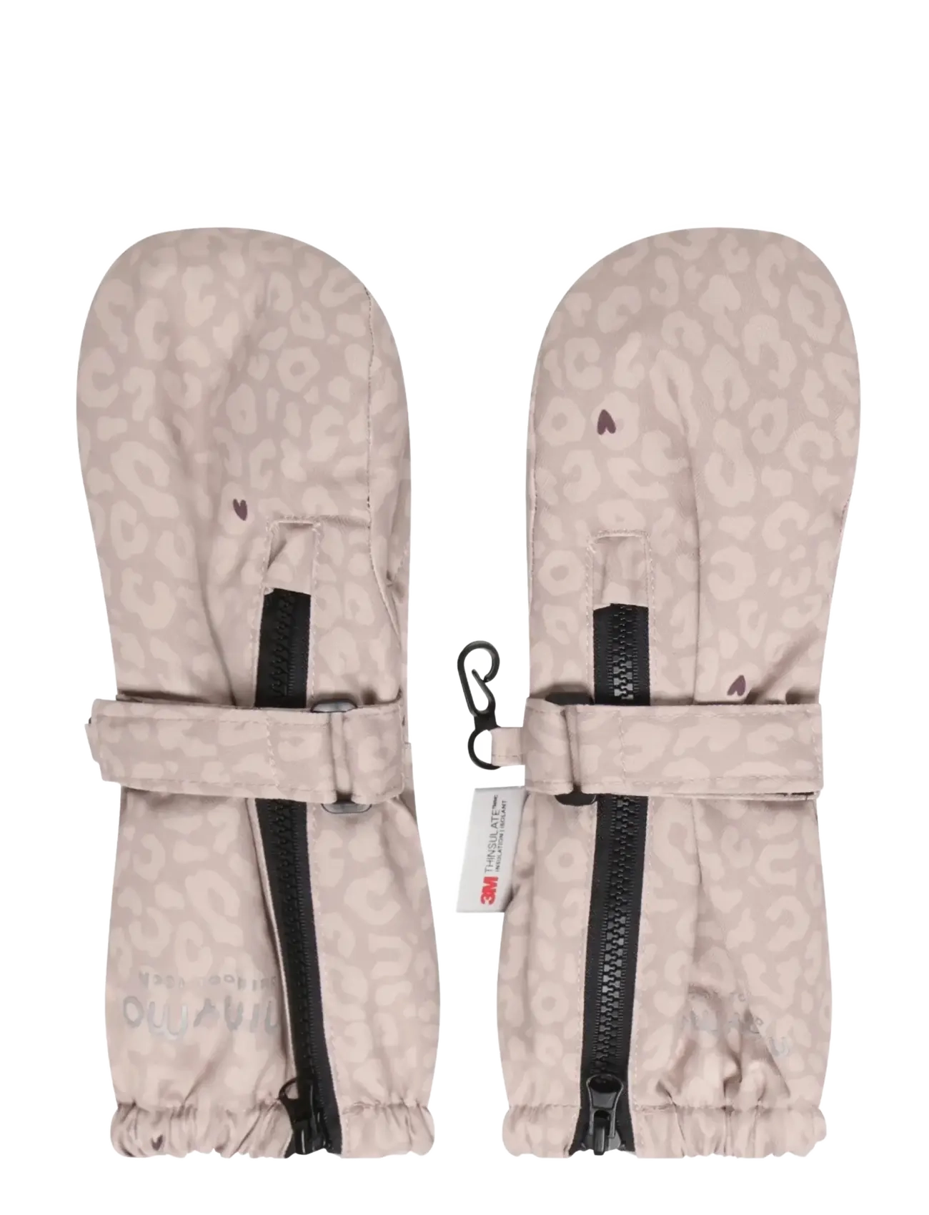 Minymo Mittens AOP - Accessories - FAWN / beige
