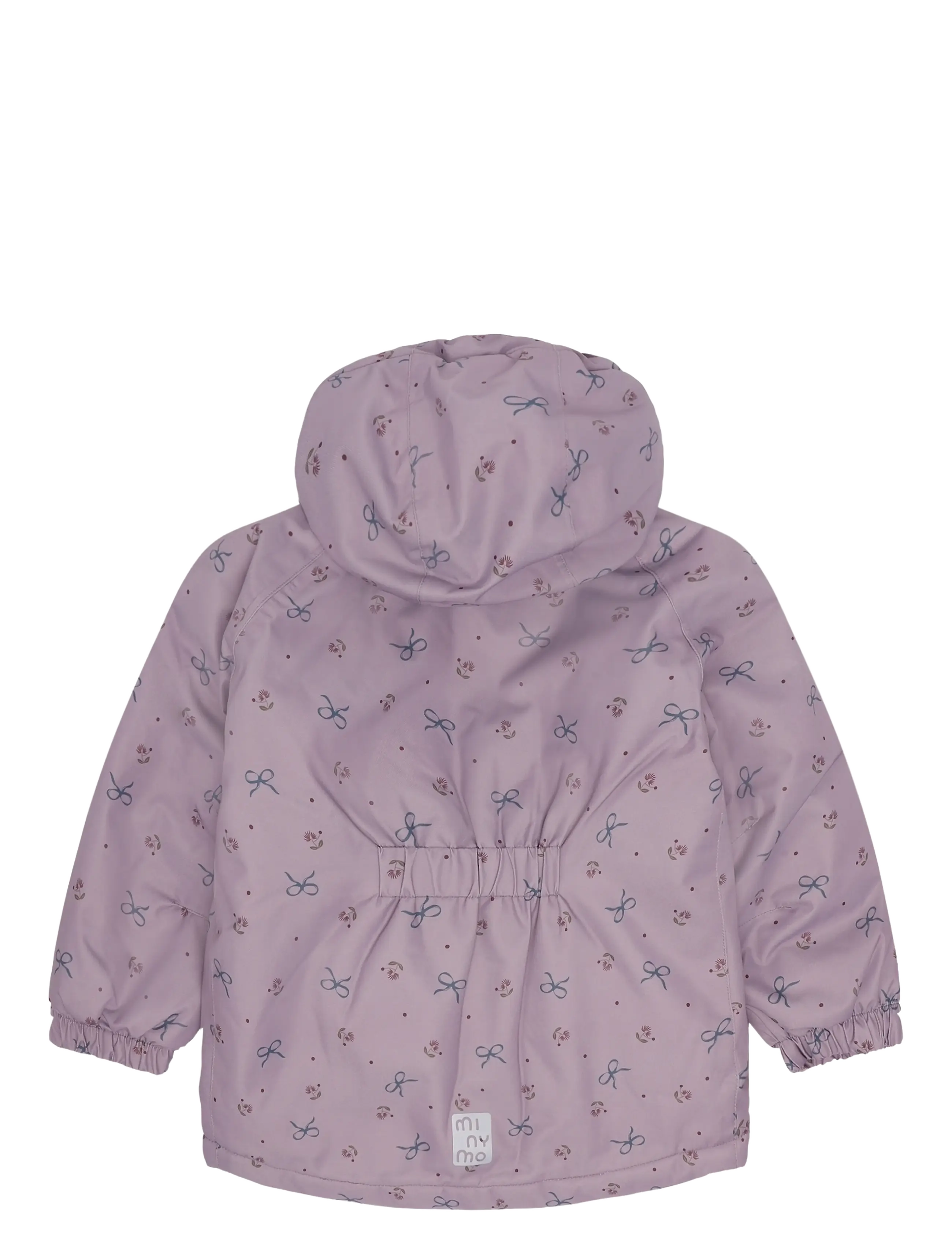 Minymo - Winter Jacket AOP - skidjackor - toadstool - 1