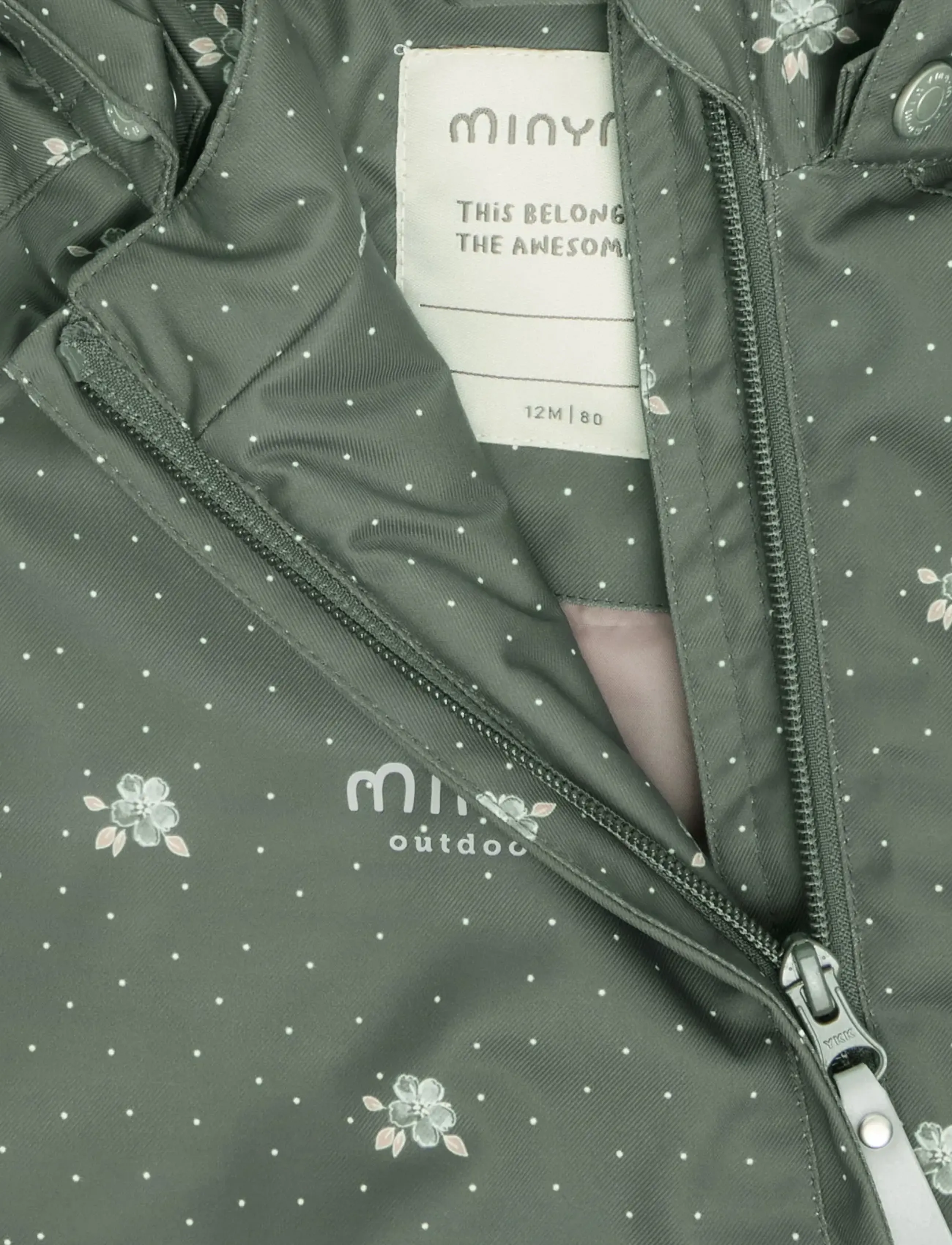 Minymo - Snow Suit AOP - termokombinesoonid - iron oxide - 3