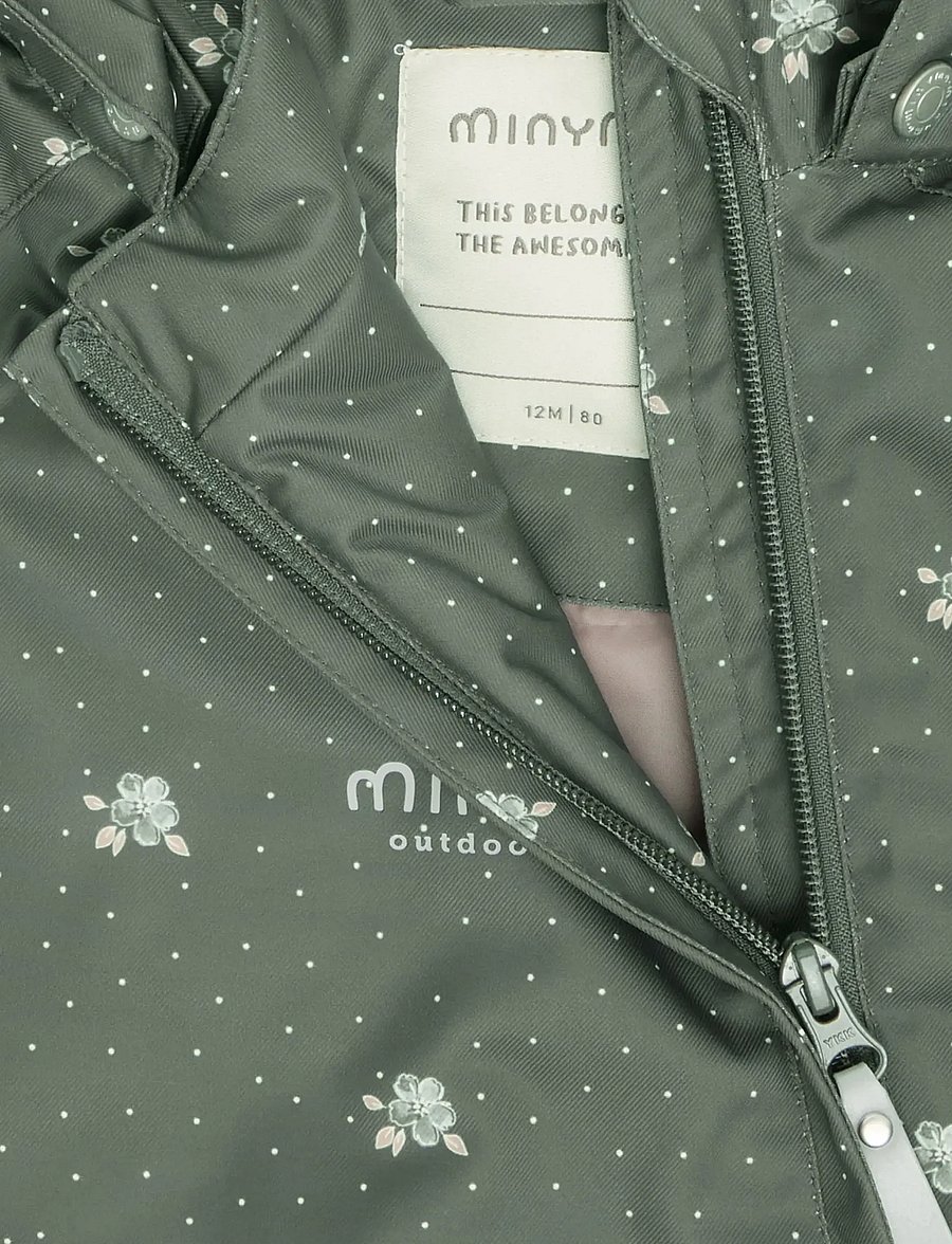 Minymo - Snow Suit AOP - termokombinesoonid - iron oxide - 3