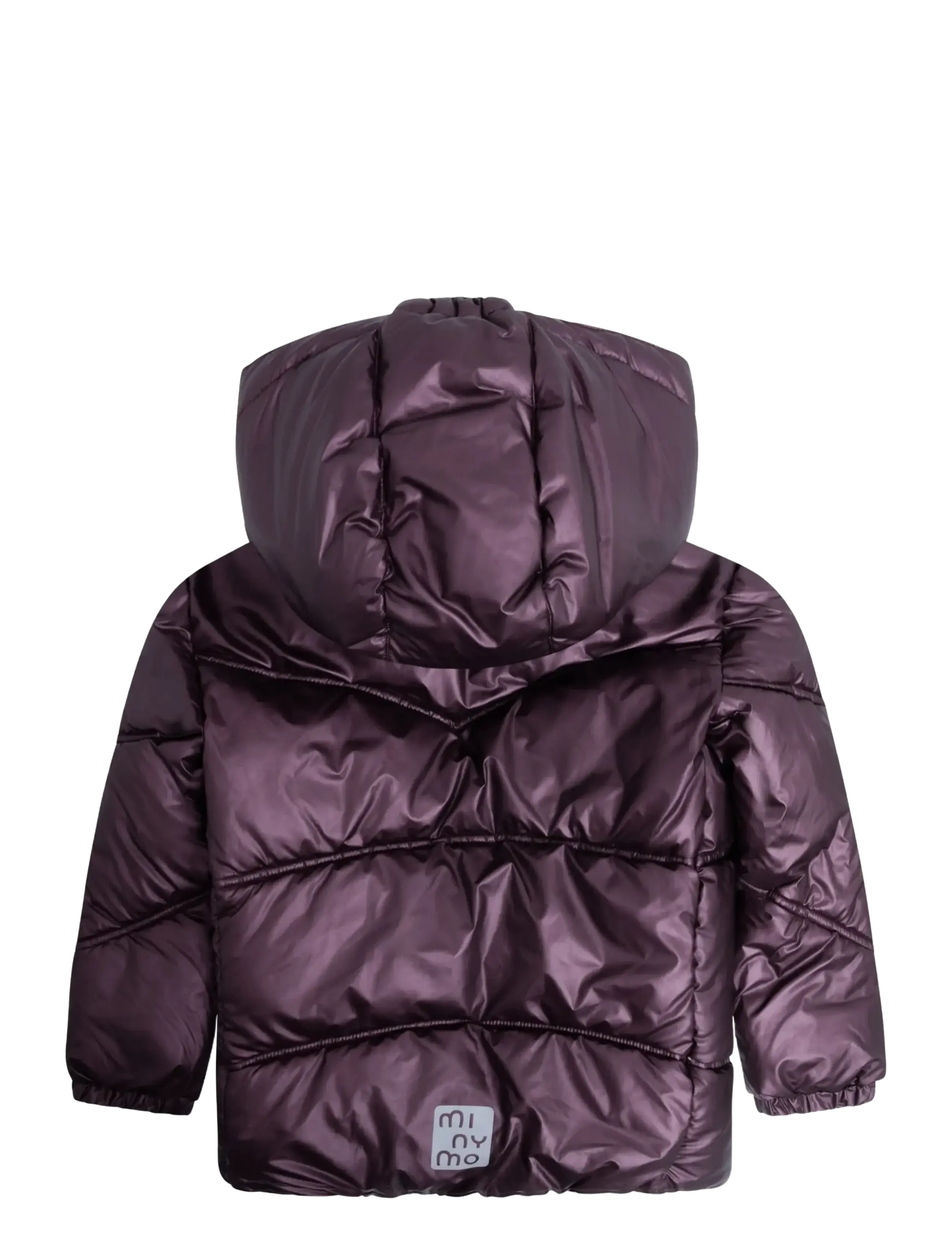 Minymo - Shiny Puffer Jacket - winterjacke - huckleberry - 1