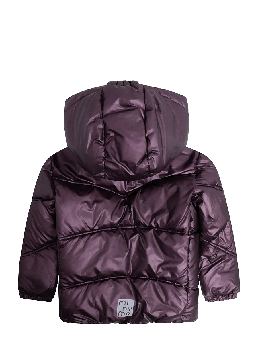 Minymo - Shiny Puffer Jacket - winterjacke - huckleberry - 1